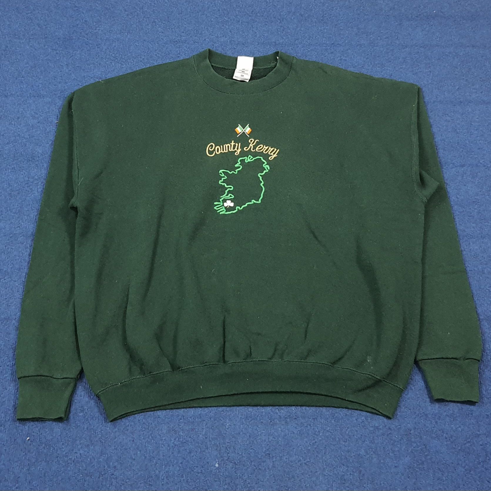 Fruit Of The Loom Vintage County Kerry Ireland Heritage Sweatshirt C290N36 Size US XXL / EU 58 / 5 - 1 Thumbnail