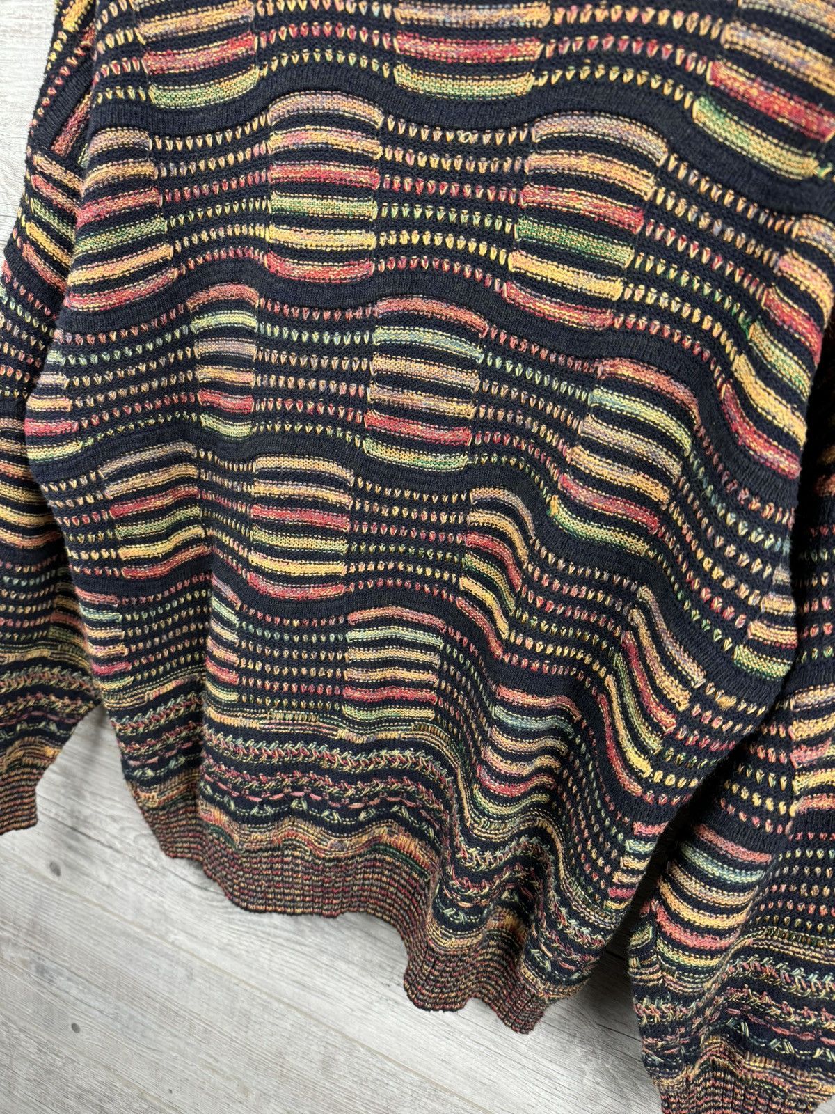 Coogi Sweater Y2K Style Coggi Multicolour Rare Vintage Size US L / EU 52-54 / 3 - 10 Thumbnail