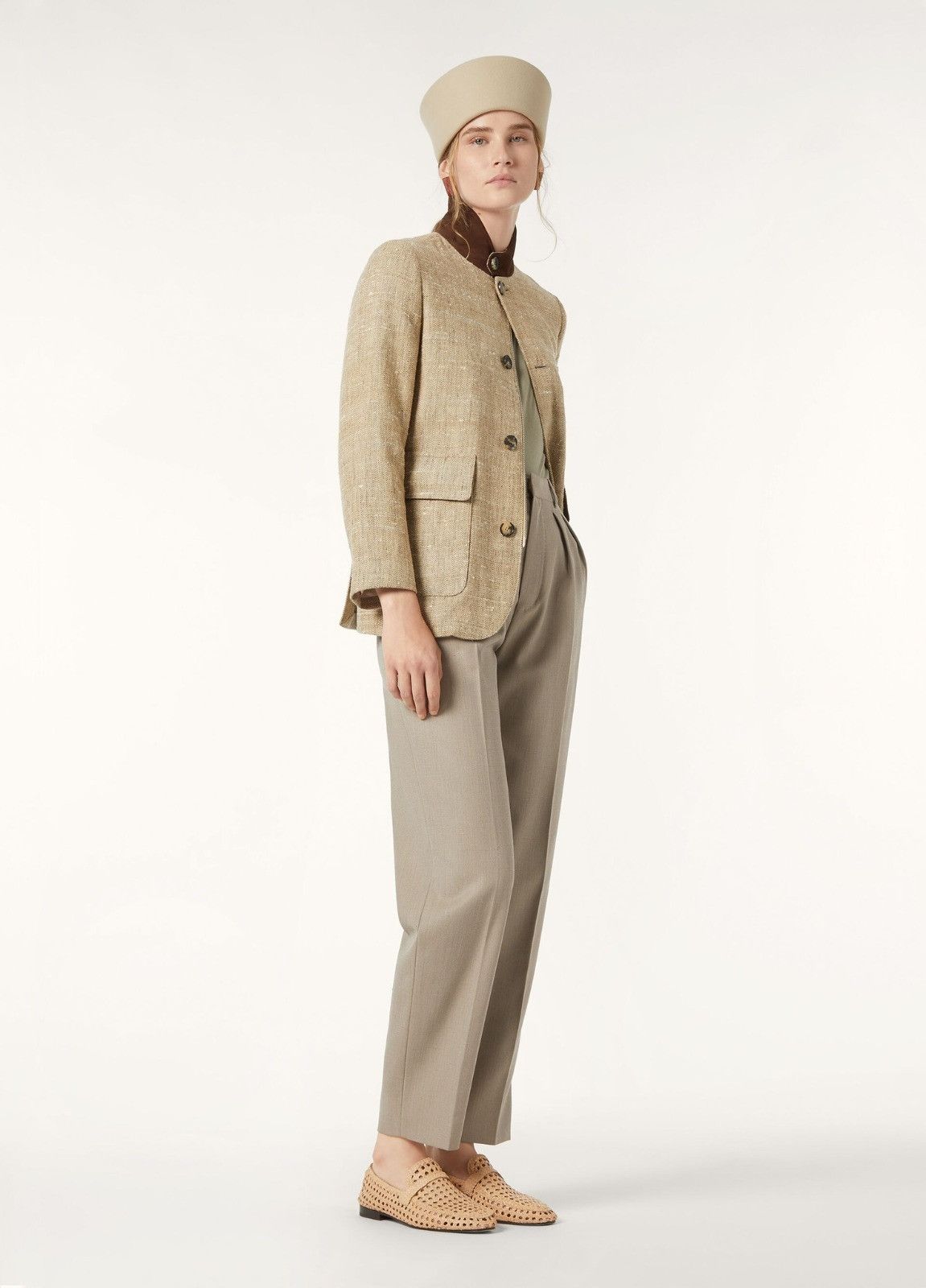 Loro Piana o1srvl11e0526 FAP2802 Cuddy Pant in Light Beige Size 27" / US 4 / IT 40 - 4 Thumbnail