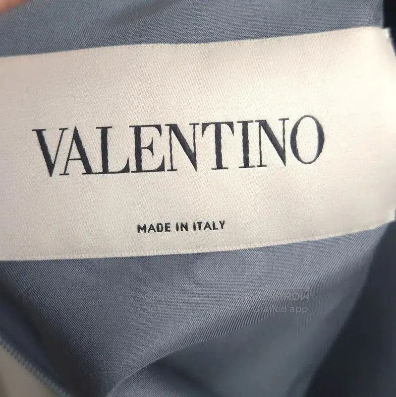 Valentino Valentino Blue-Grey Wool Long Sleeve Dress . Size M / US 6-8 / IT 42-44 - 4 Thumbnail