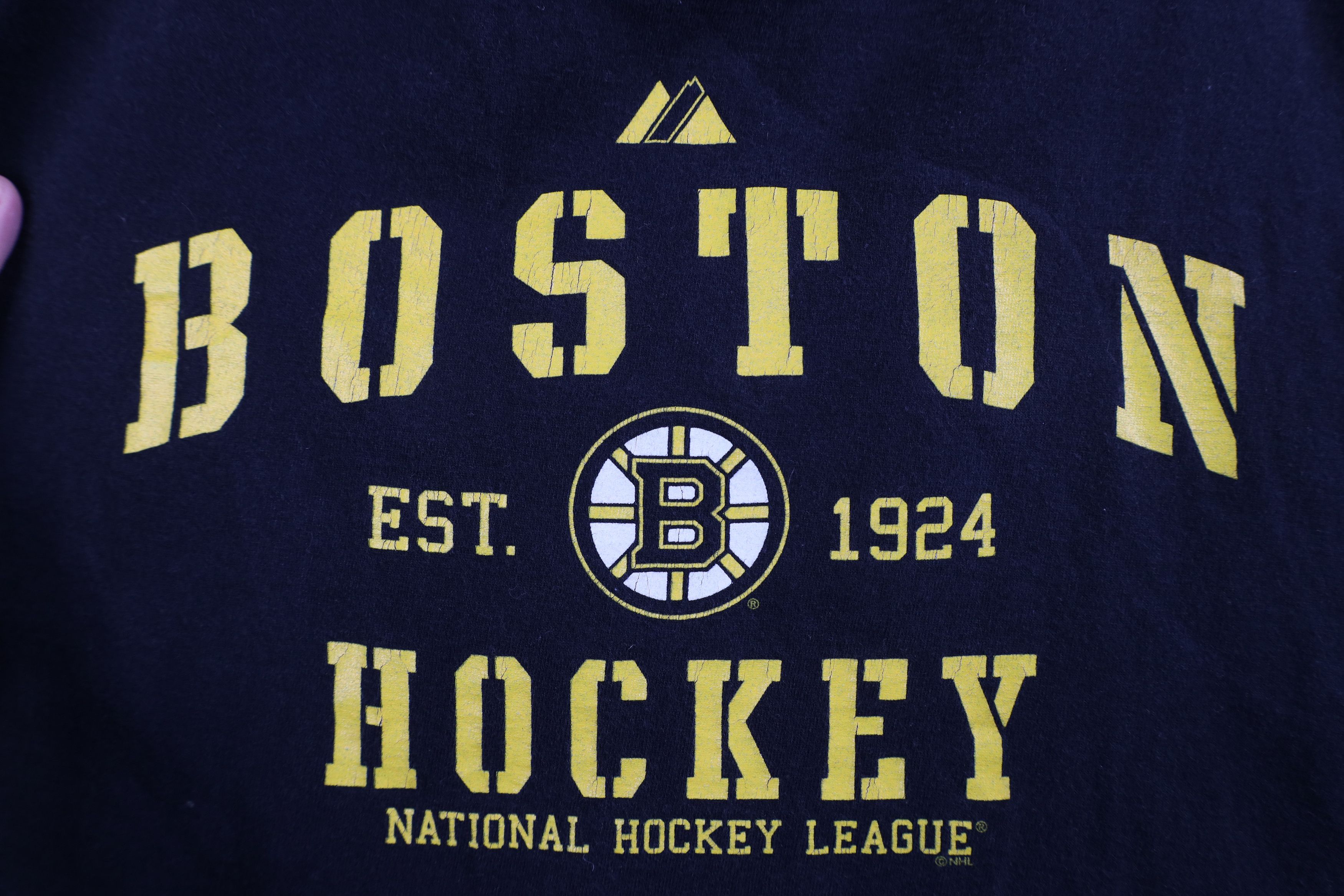 Majestic Vintage Y2K Majestic Bruins Hockey Short Sleeve T-Shirt Size US M / EU 48-50 / 2 - 4 Thumbnail