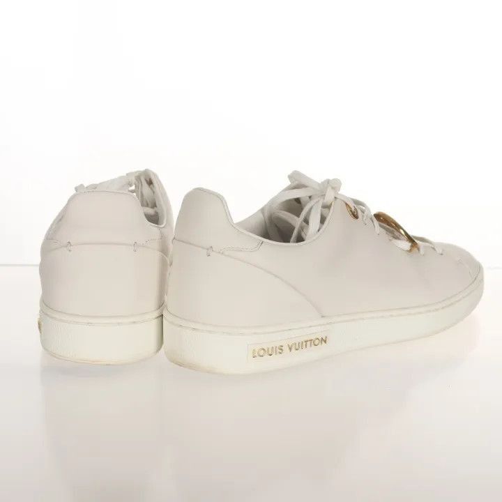 Louis Vuitton Frontrow White Leather Low-Top Sneakers -2508