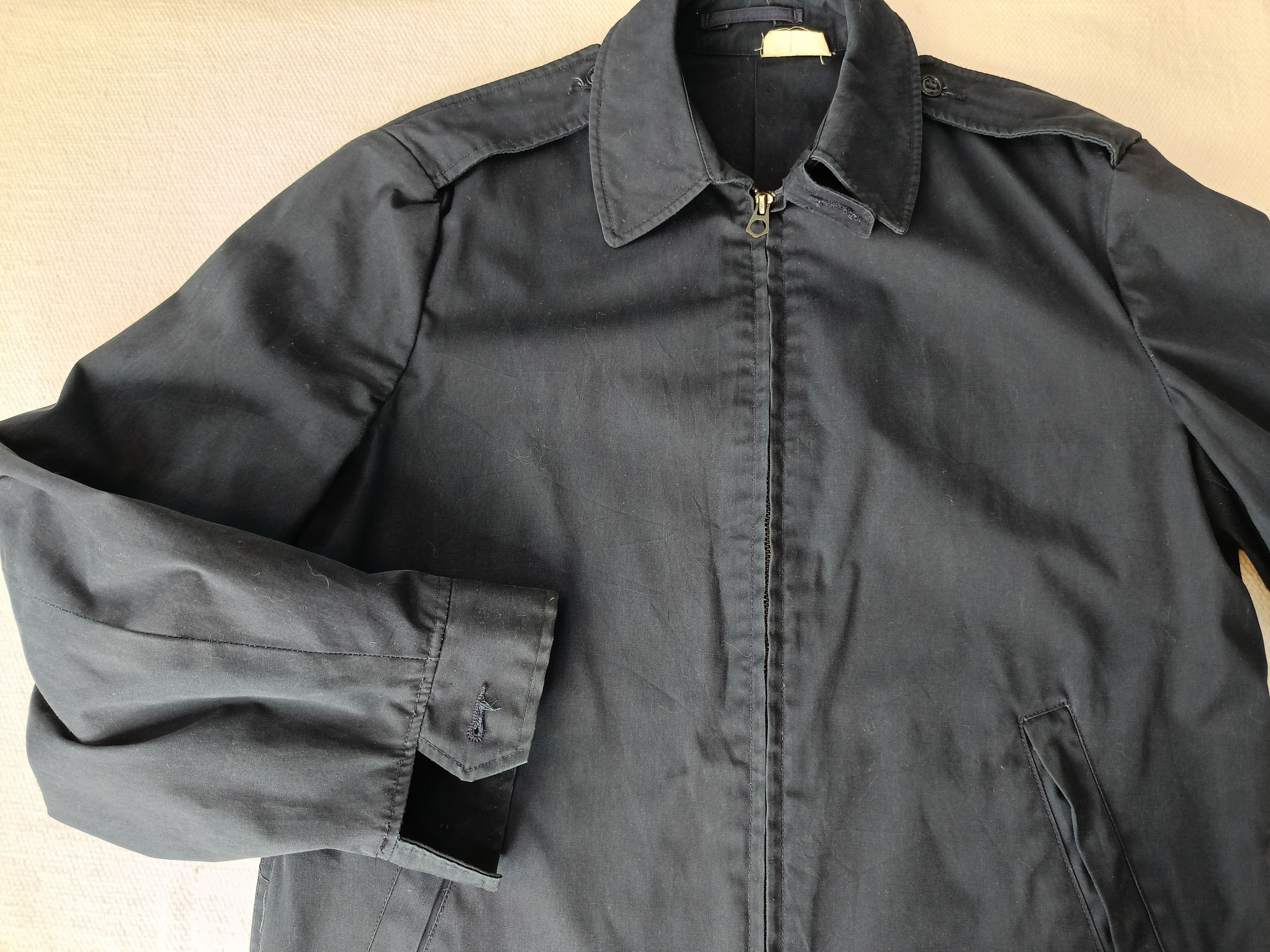 70s USAF MIL J 83386 pilot jacket Scovill Gripper USA 36R