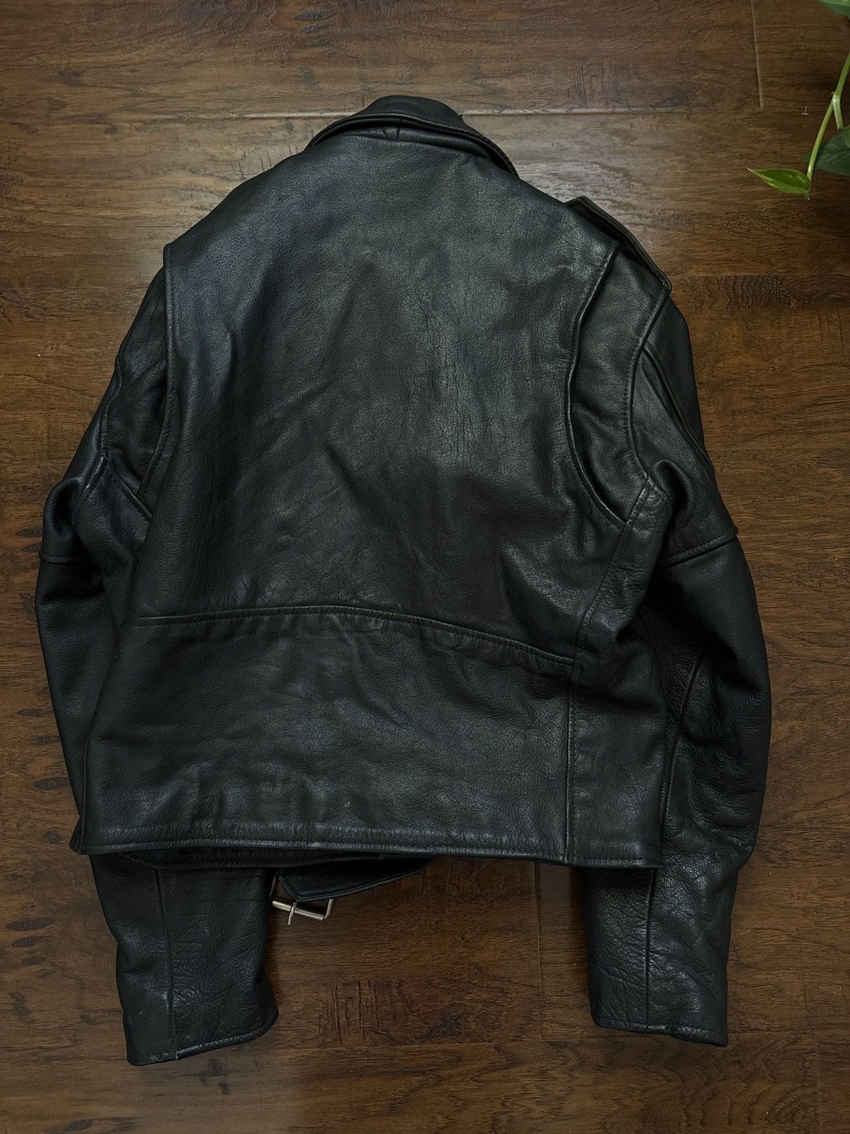 Genuine Leather × UNIK International Inc. × Vintage UNIK Leather Bomber Jacket Size US S / EU 44-46 / 1 - 6 Thumbnail