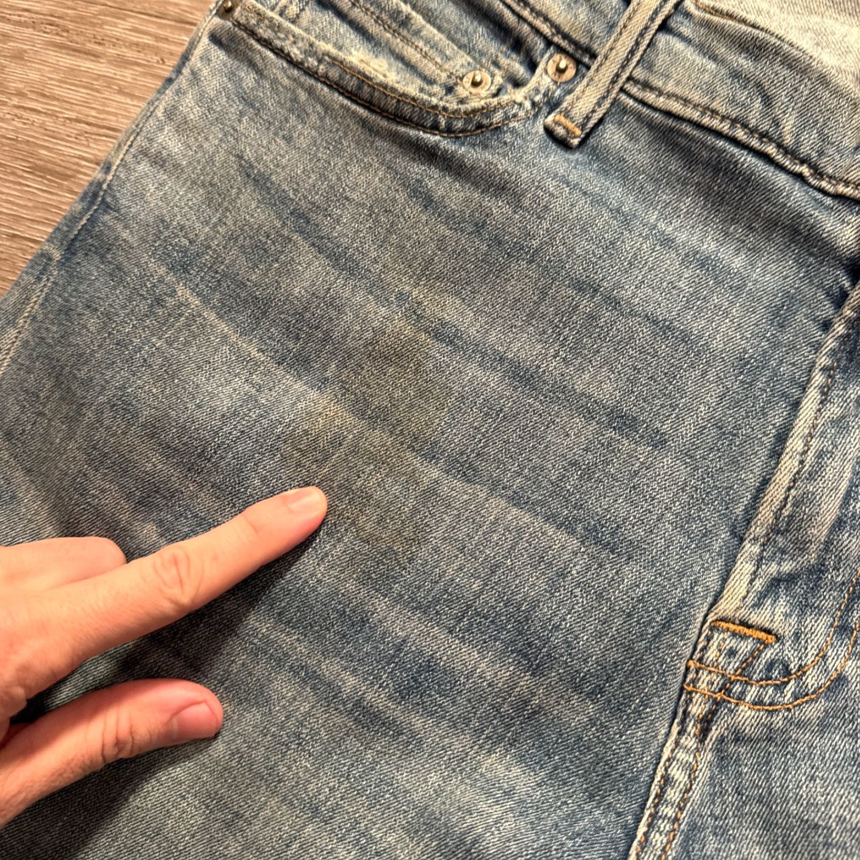 Abercrombie & Fitch Abercrombie & Fitch Jeans Slim 34 Blue Denim Rustin Athletic Slim 34x26 Mens Regular 5-Pocket Stretch Denim Blue Jeans Size US 34 / EU 50 - 3 Thumbnail