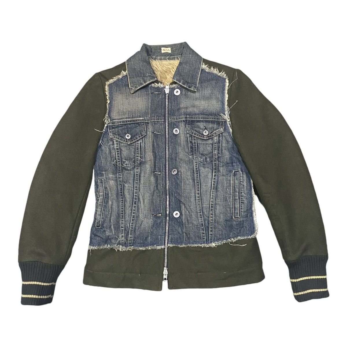 Other Nolita N.Y.C Half Denim Jacket Size S / US 4 / IT 40 - 4 Thumbnail
