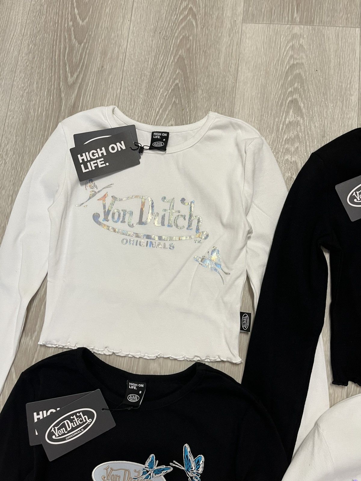 Von Dutch NWT Von Dutch Fly Y2K Crop Top Lot of Four Items Size S Size S / US 4 / IT 40 - 5 Thumbnail