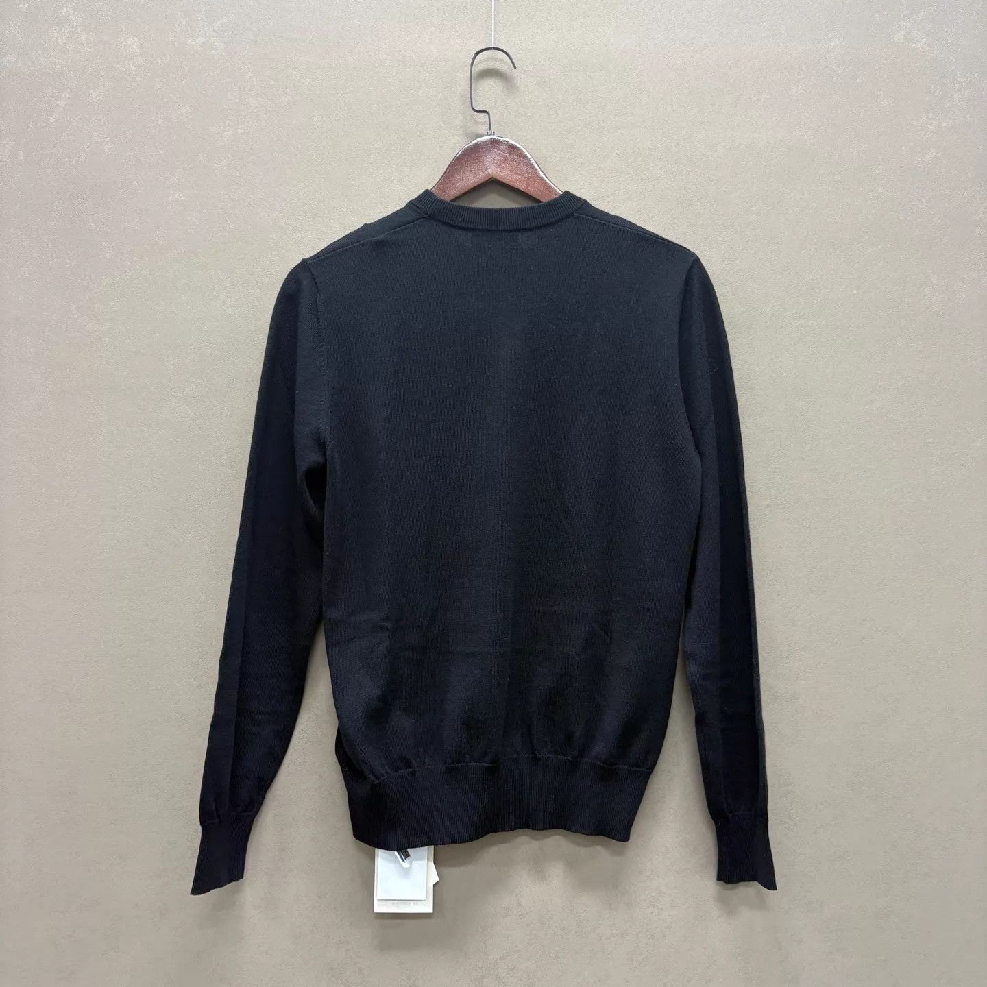 Givenchy GIVENCHY mini logo black knit sweater XS Size XS / US 0-2 / IT 36-38 - 2 Thumbnail