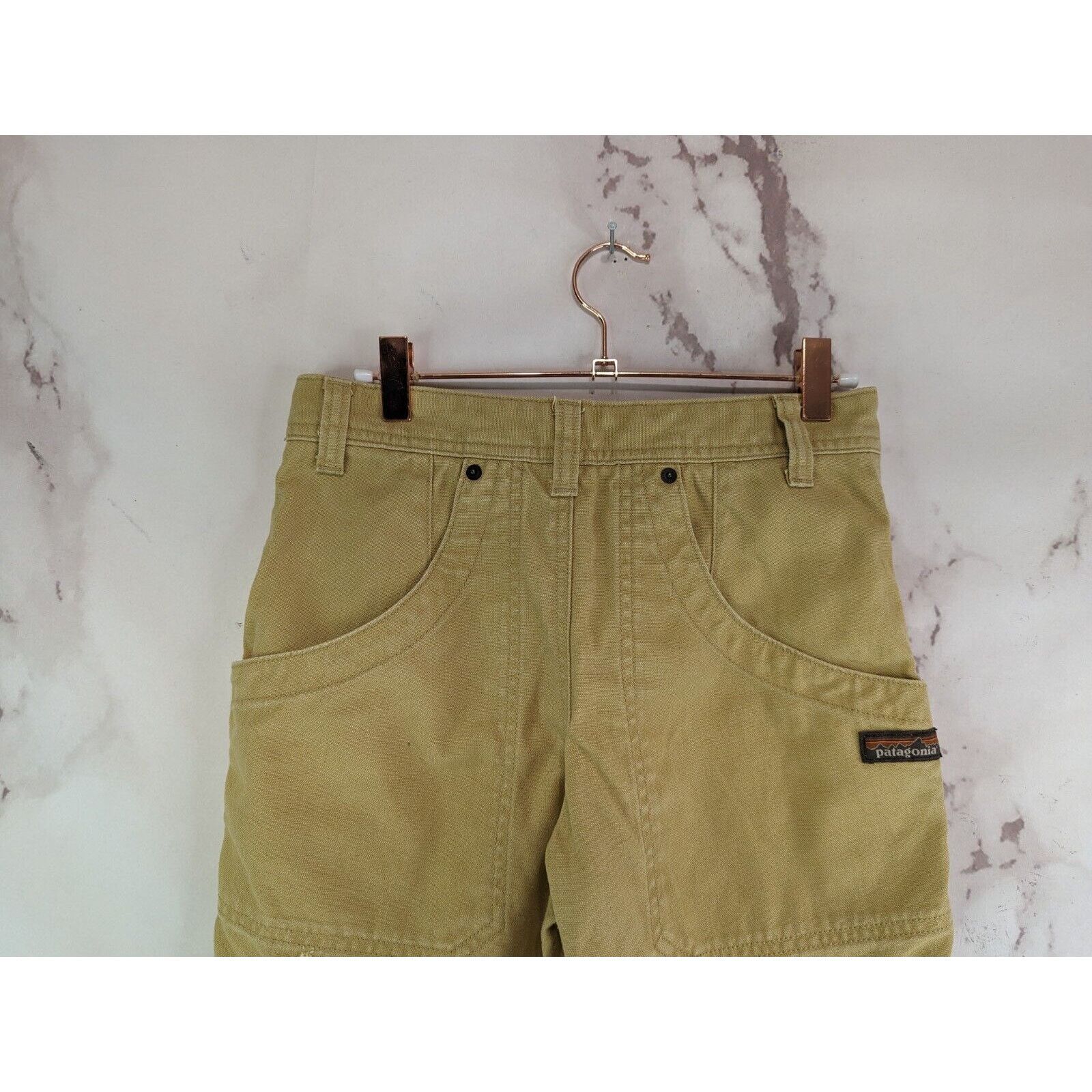 Patagonia Patagonia Shorts Womens 0 Brown Seasons Hemp Canvas Workwear Size 25" / US 0 / IT 36 - 7 Thumbnail