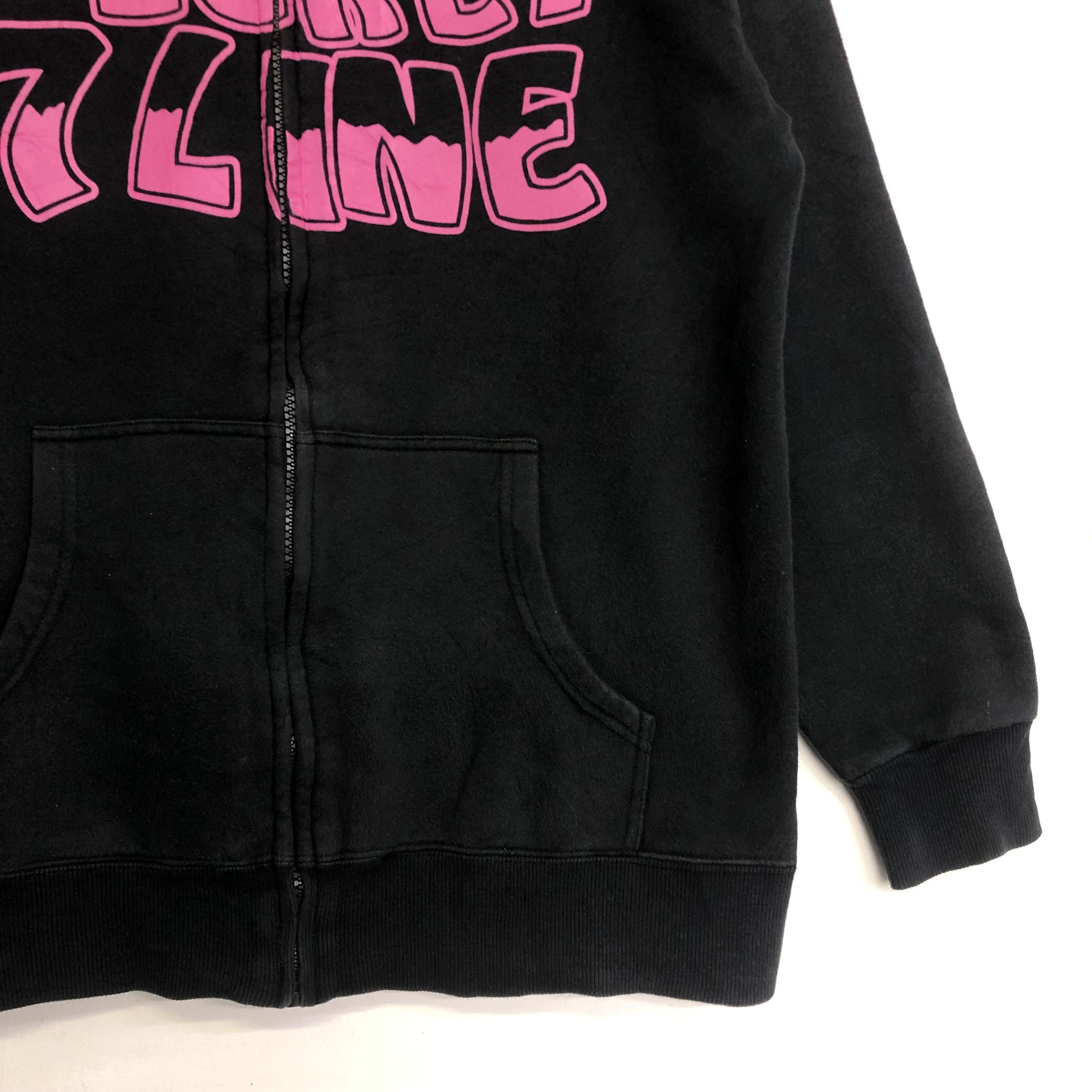 Band Tees SECRET 7LINE JAPANESE BAND KICK FU*K MUSIC ZIPER HOODIE Size US M / EU 48-50 / 2 - 7 Thumbnail