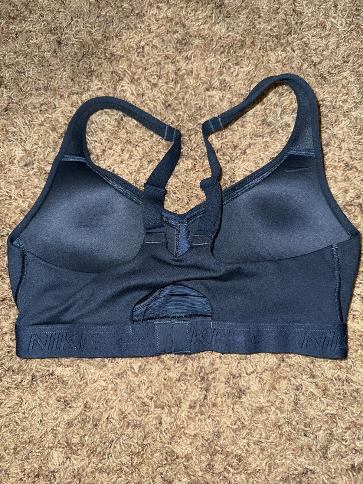 Nike Nike Women's Indy High Support Padded Adjustable Sports Bra Size ONE SIZE - 3 Thumbnail
