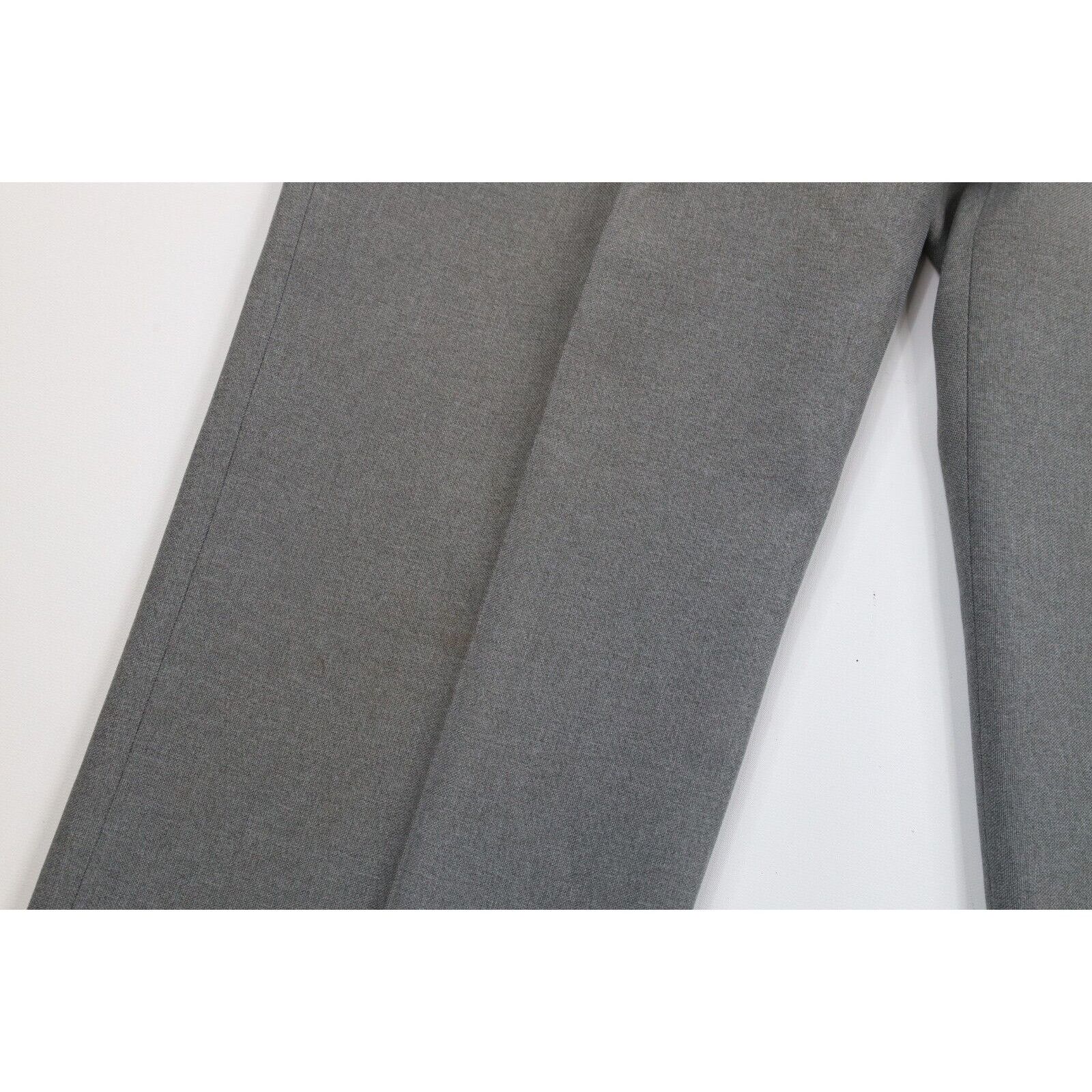 Vintage Vintage 70s S2 Piece Knit Suit Bell Bottoms Wedding Size 42R - 14 Thumbnail