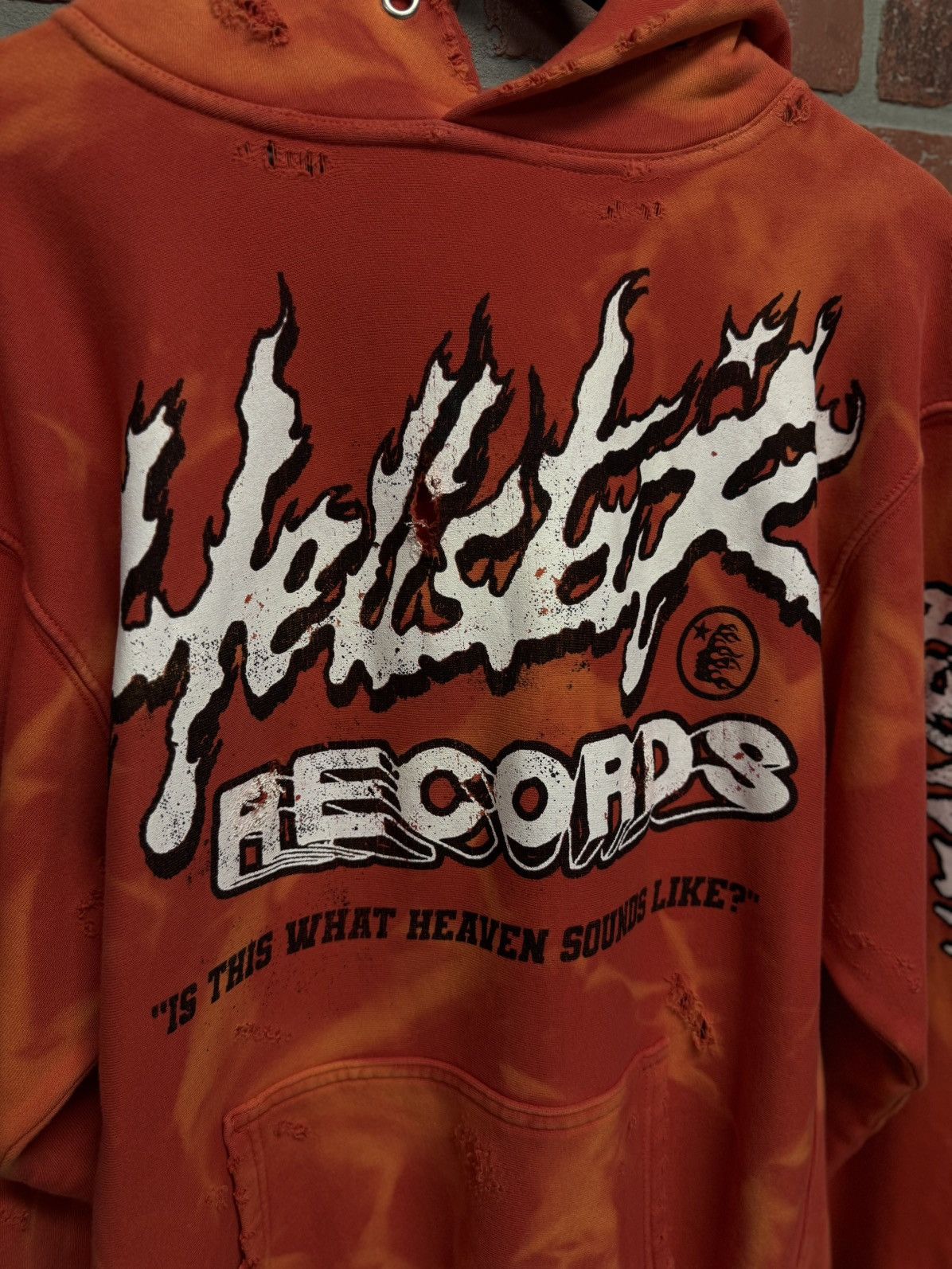 HELLSTAR Hellstar Lava Hoodie Size XS Red Brand New | Grailed
