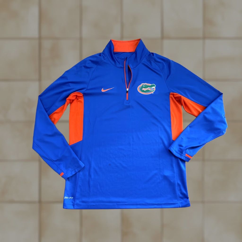 Nike Nike Golf 1/4 Zip Shirt Mens M Blue Florida Gators Lightweight EUC Sweatshirt Long Sleeve Size US M / EU 48-50 / 2 - 1 Thumbnail