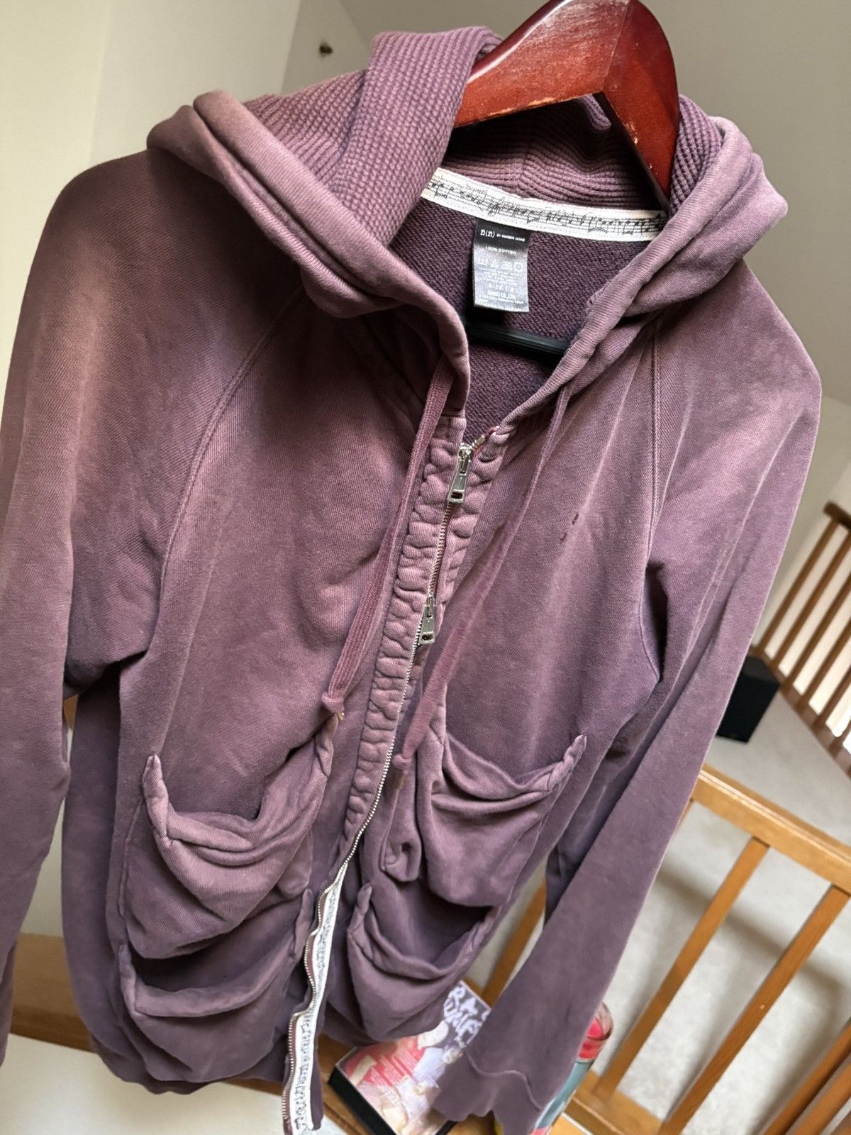 Number (N)ine Number (n)ine Re-issue 4 pocket thermal hoodie Size US L / EU 52-54 / 3 - 5 Thumbnail