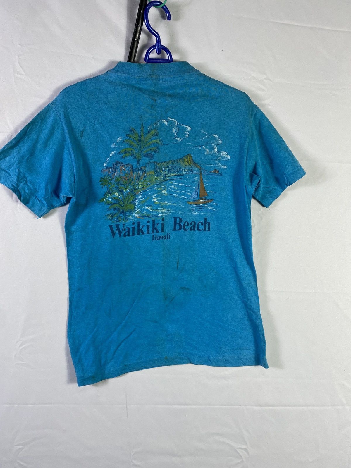 Hanes Vintage HANES waikiki beach HAWAII TEE Size s Size US S / EU 44-46 / 1 - 7 Thumbnail