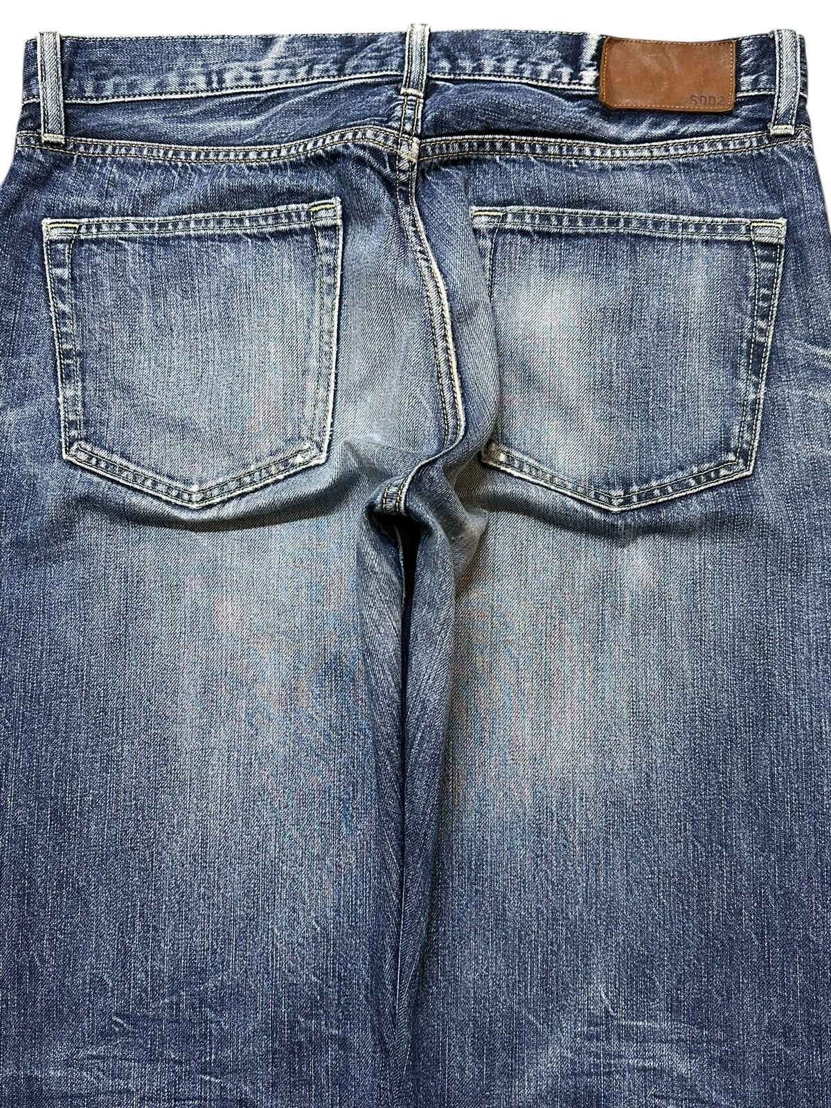 Uniqlo Vintage Japanese Uniqlo Blue Faded Wash Style Jeans Size US 34 / EU 50 - 5 Thumbnail