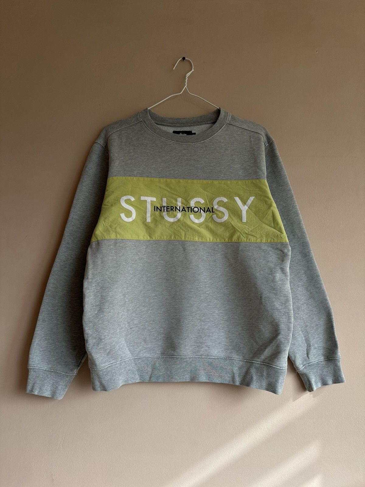 Designer × Stussy Vintage Stussy International Pullover Crewneck Sweatshirt Size US M / EU 48-50 / 2 - 1 Thumbnail