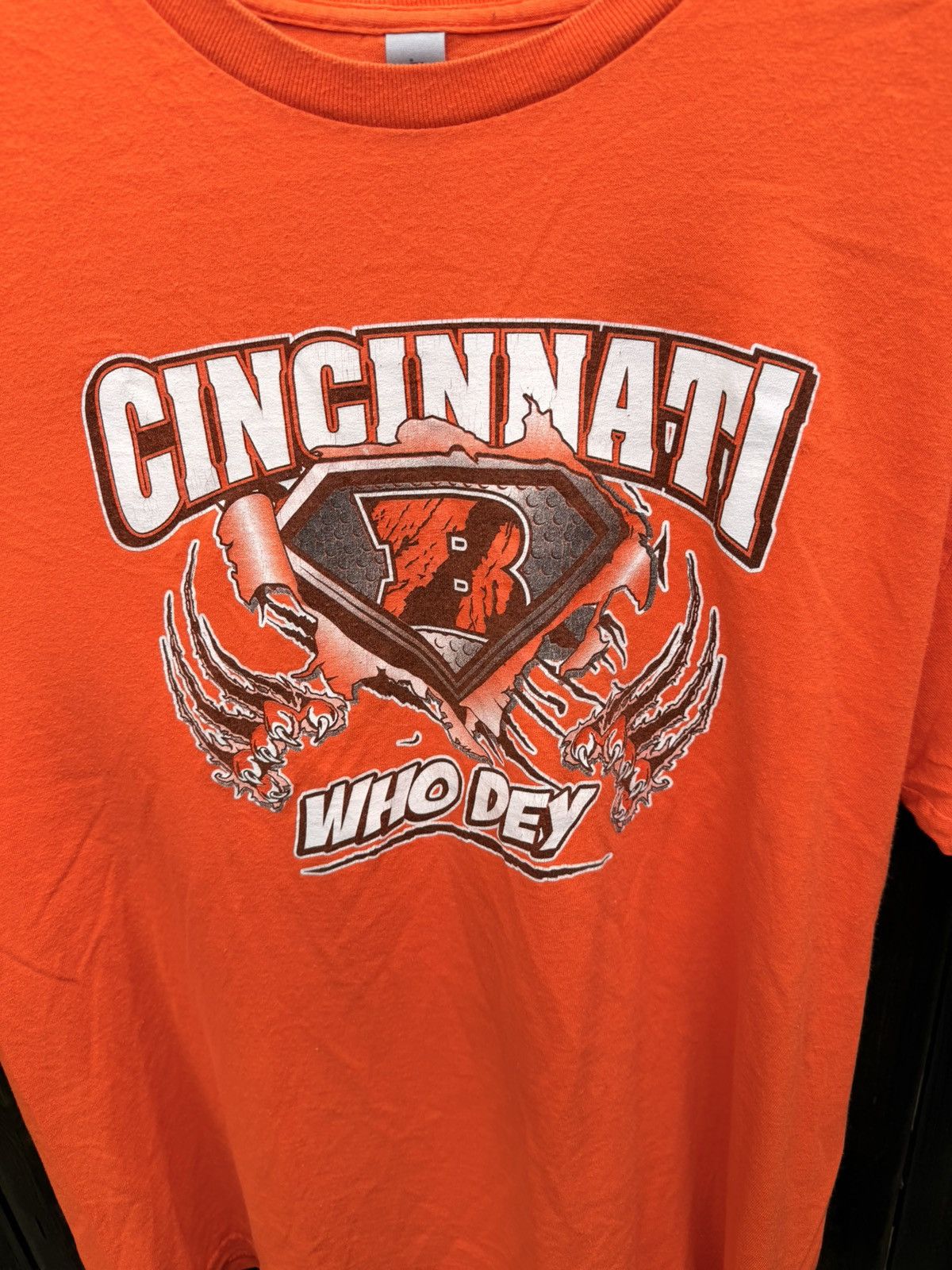 Vintage VTG Cincinnati Bengals Who Dey tee Size Large Size US L / EU 52-54 / 3 - 2 Thumbnail