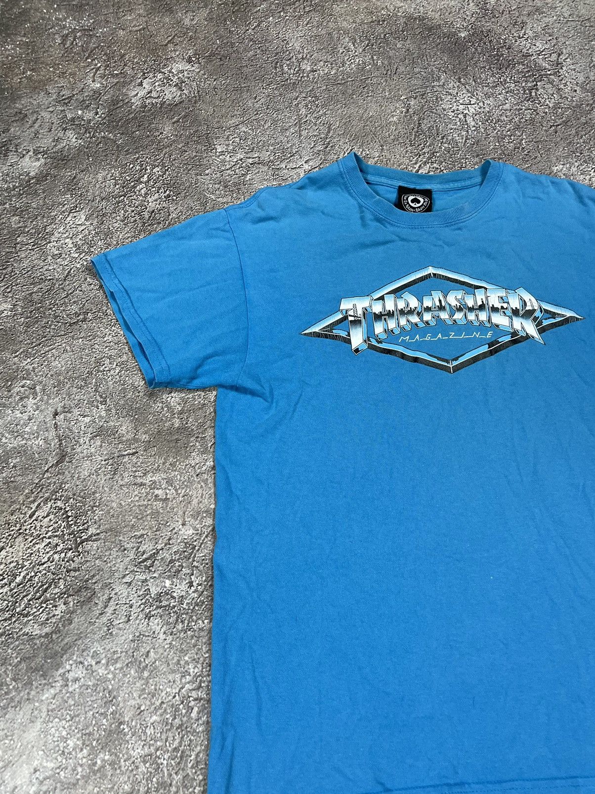 Vintage Vintage Y2K 90s THRASHER ABSTRACT PUNK CITY M Size US M / EU 48-50 / 2 - 2 Thumbnail
