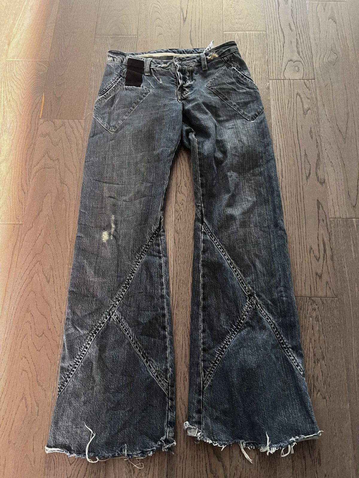 Rick Owens Rick Owen slab denim Size US 28 / EU 44 - 1 Thumbnail