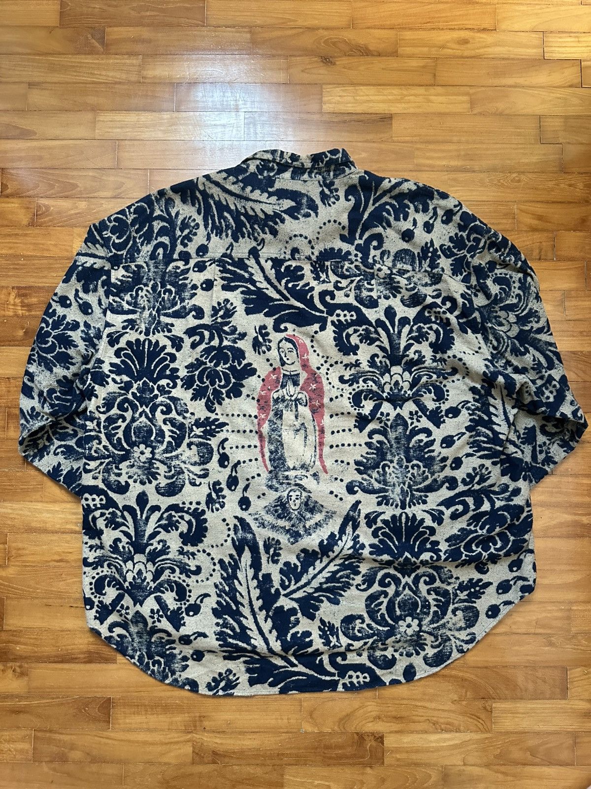 Kapital Damask Virgin Mary Flannel