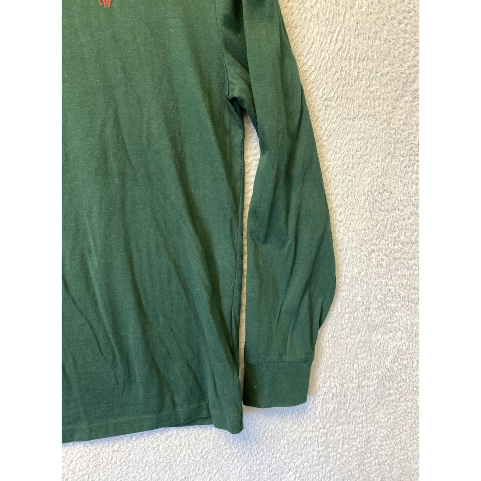 Polo Ralph Lauren Polo Ralph Lauren Long Sleeve Shirt Adult Small Crew Neck Tee Green 41-68 Mens Classic Logo Size US S / EU 44-46 / 1 - 3 Thumbnail