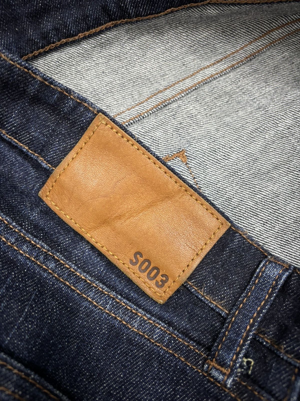 Undercover × Uniqlo UNIQLO S003 BAGGY LOOSE BLUE DENIM JEANS Size US 37 - 12 Thumbnail