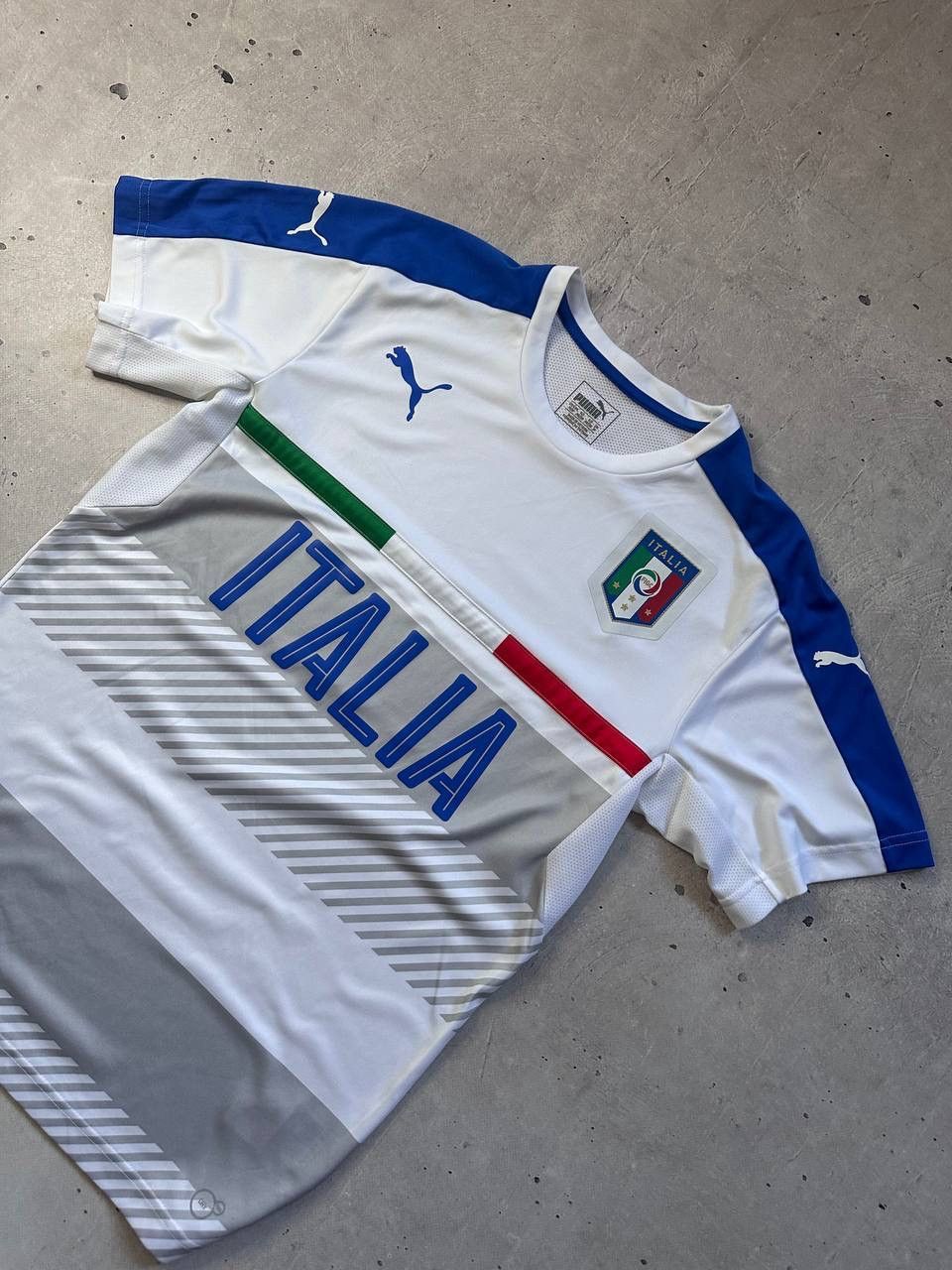 Puma Puma Italy Football Training Jersey 2016 Soccer Away Shirt Size US M / EU 48-50 / 2 - 2 Thumbnail