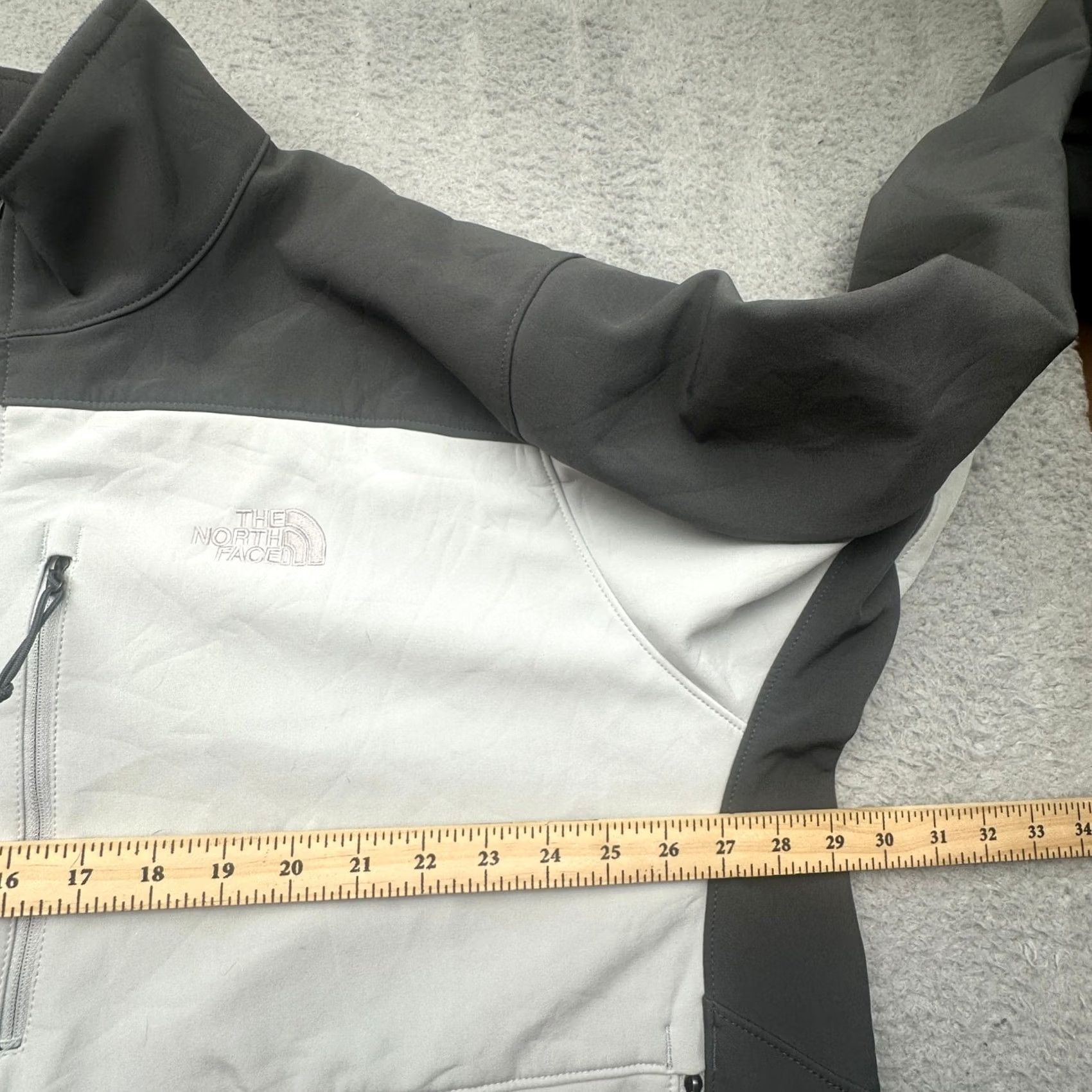 The North Face The North Face AMVY Apex Soft Shell Bionic Jacket Mens 3XL Lined Full Zip Gray Size US XXL / EU 58 / 5 - 5 Thumbnail