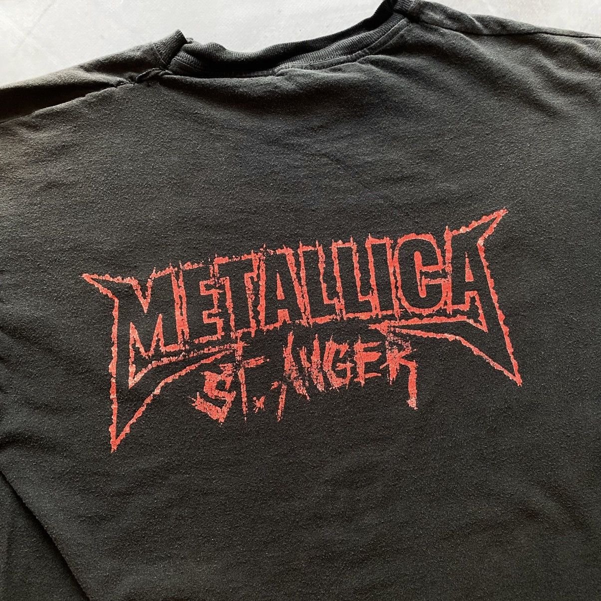 Vintage 2003 Metallica ST. Anger Skill Faded Distressed T Shirt Tee Size US M / EU 48-50 / 2 - 6 Thumbnail