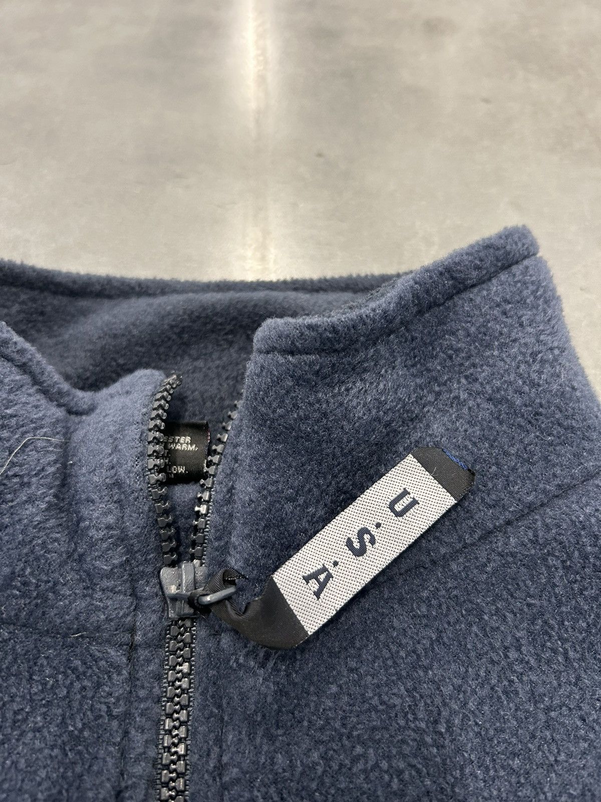USA Olympics × Vintage Vintage Navy blue fleece jacket USA Olympic Games logo Size US XXL / EU 58 / 5 - 3 Thumbnail