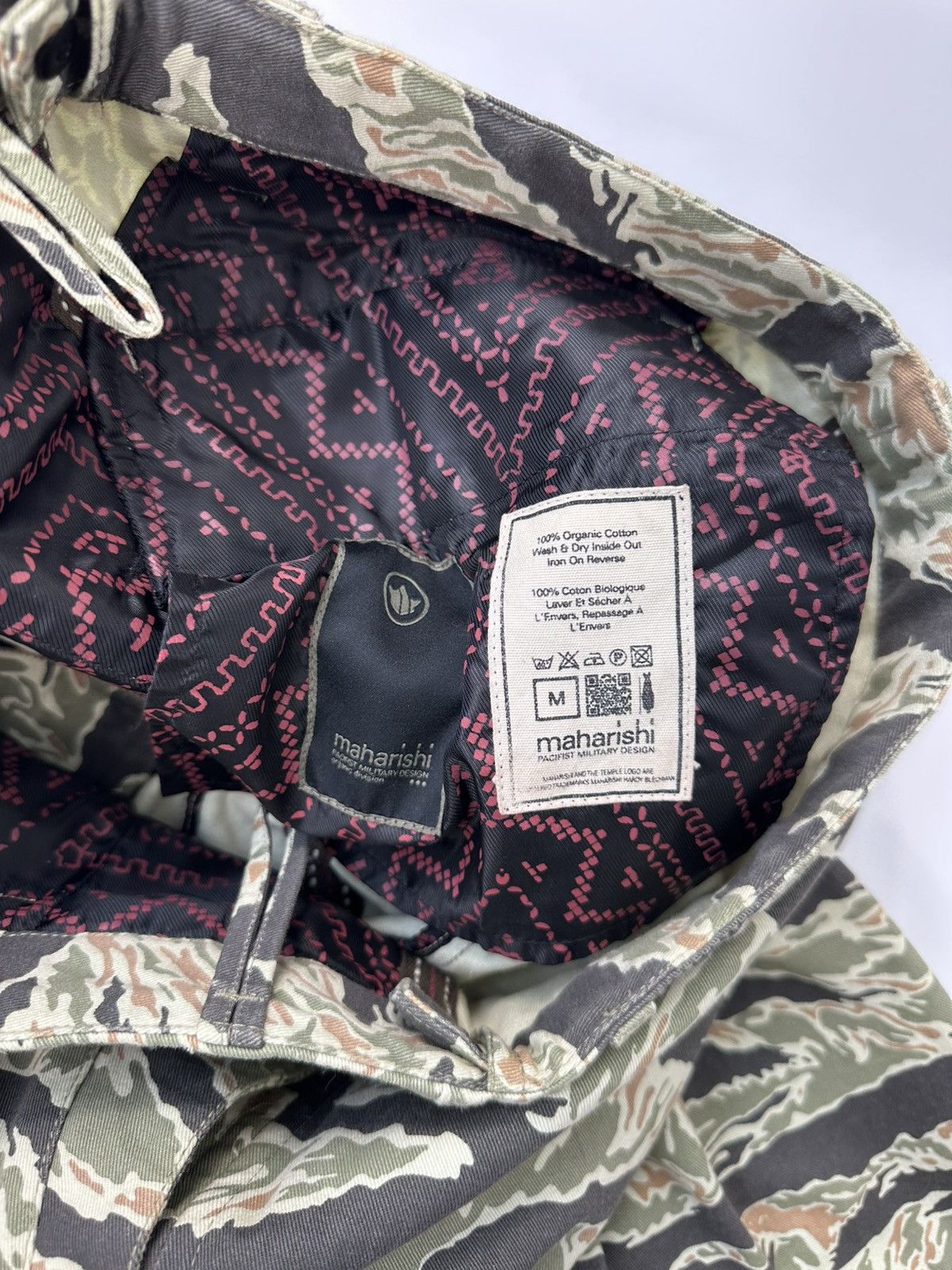 Maharishi Maharishi Chino pants Camo Military Fit Size US 33 - 13 Thumbnail