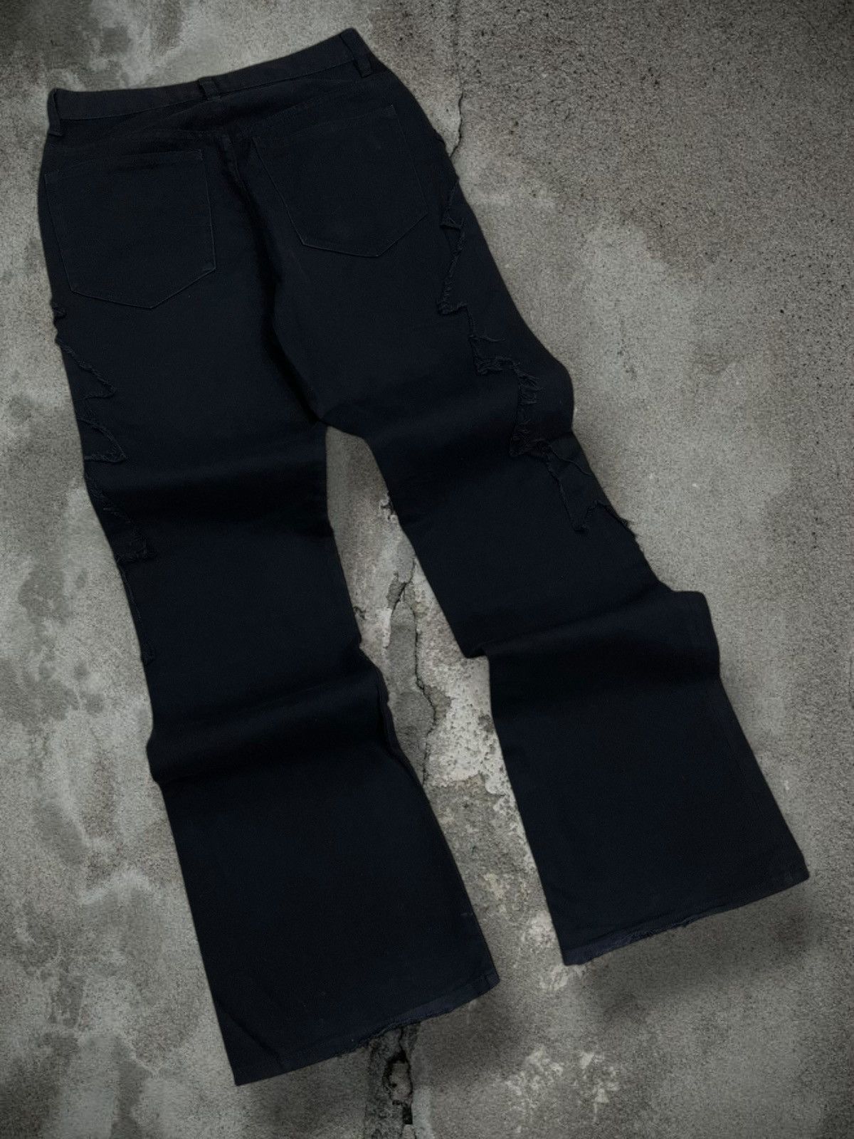 Japanese Brand Vintage 1990s Japan Designer Amore Pure Distressed Denim Size US 27 - 9 Thumbnail