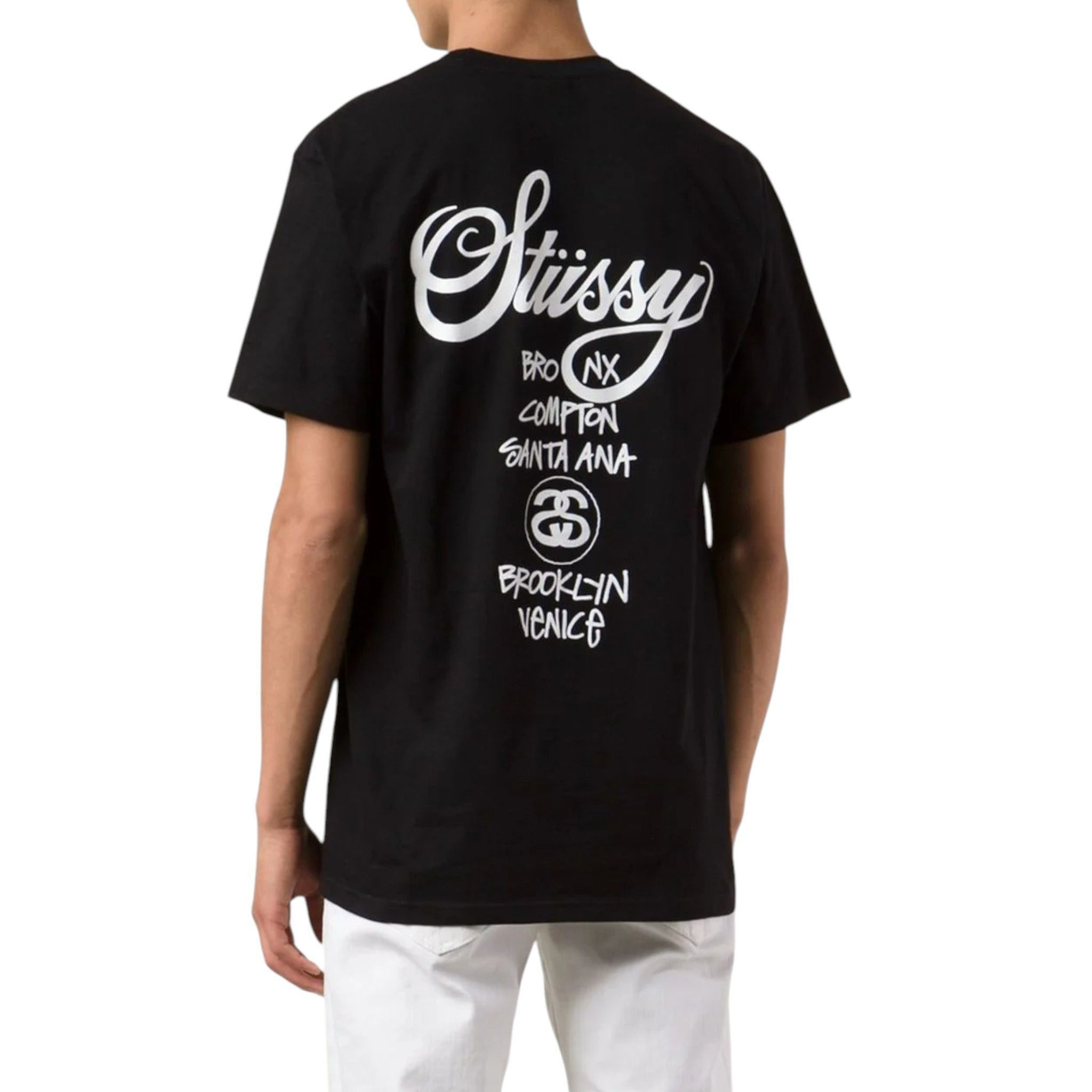 Stussy × Vintage World Tour Scribble T-Shirt Size US M / EU 48-50 / 2 - 4 Thumbnail