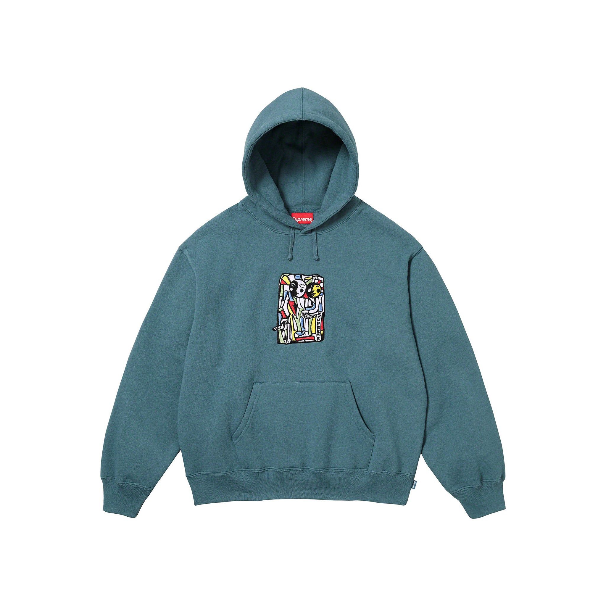 Supreme Neil Blender Mosaic Hooded Sweatshirt Size US XL / EU 56 / 4 - 1 Thumbnail