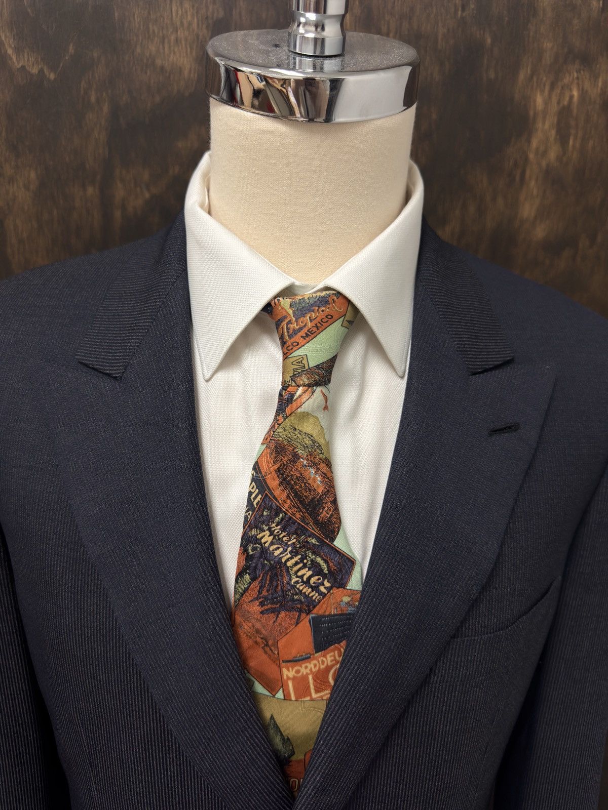 Brioni Brioni Made in Italy Vintage Peak Lapel Silk Jacket 40 R Size 40R - 3 Thumbnail