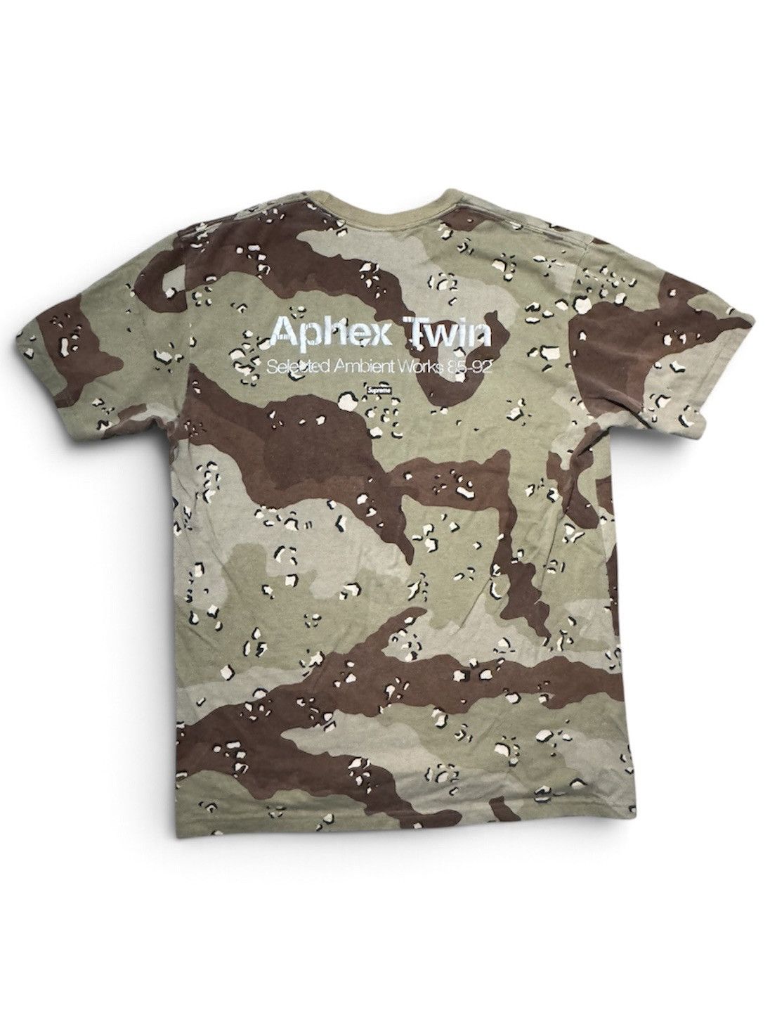 Supreme Supreme Aphex Twin Camo T-Shirt | Grailed