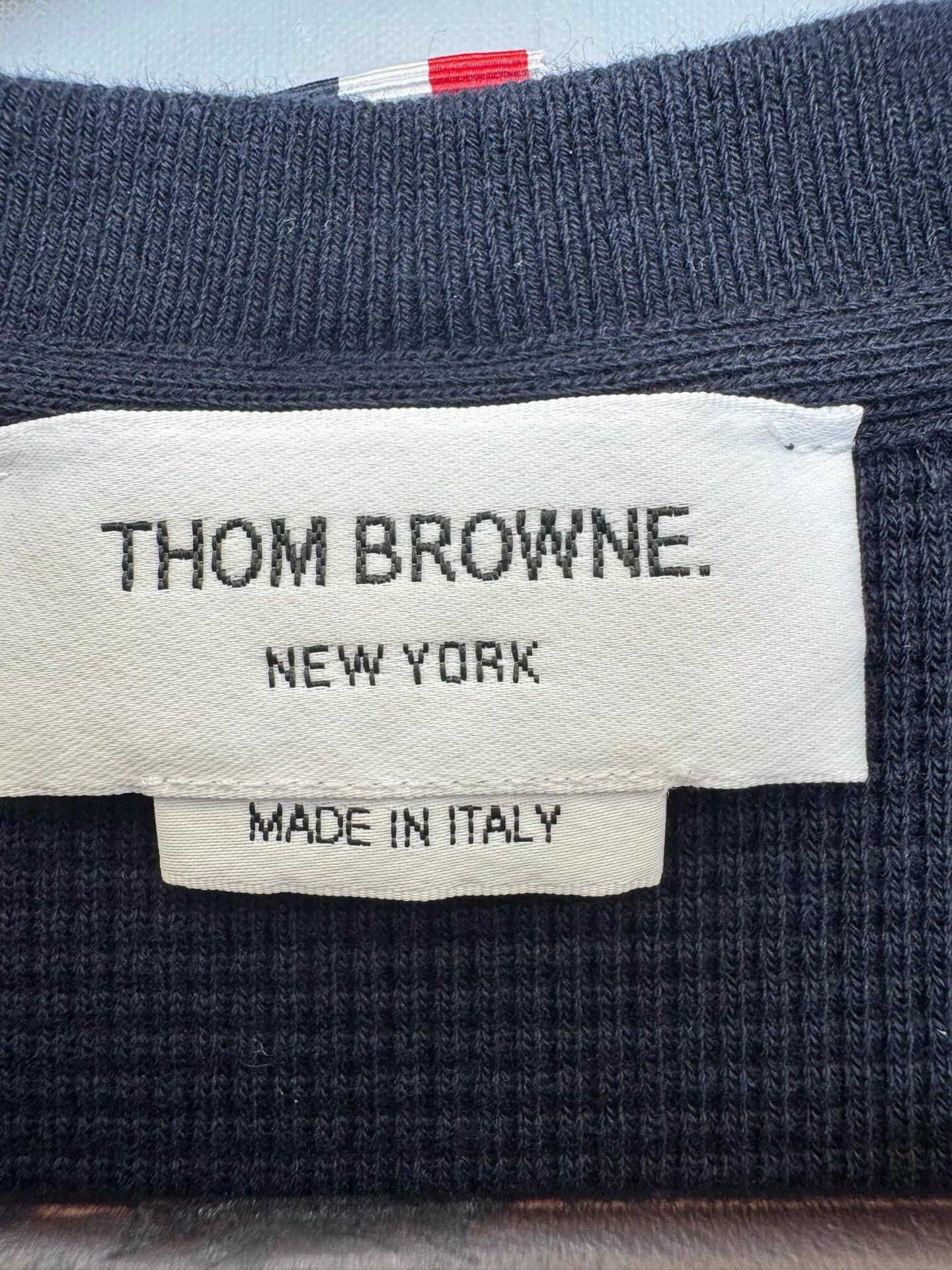 Thom Browne Thom Browne waffle sweatshirt K36 Size US S / EU 44-46 / 1 - 3 Thumbnail