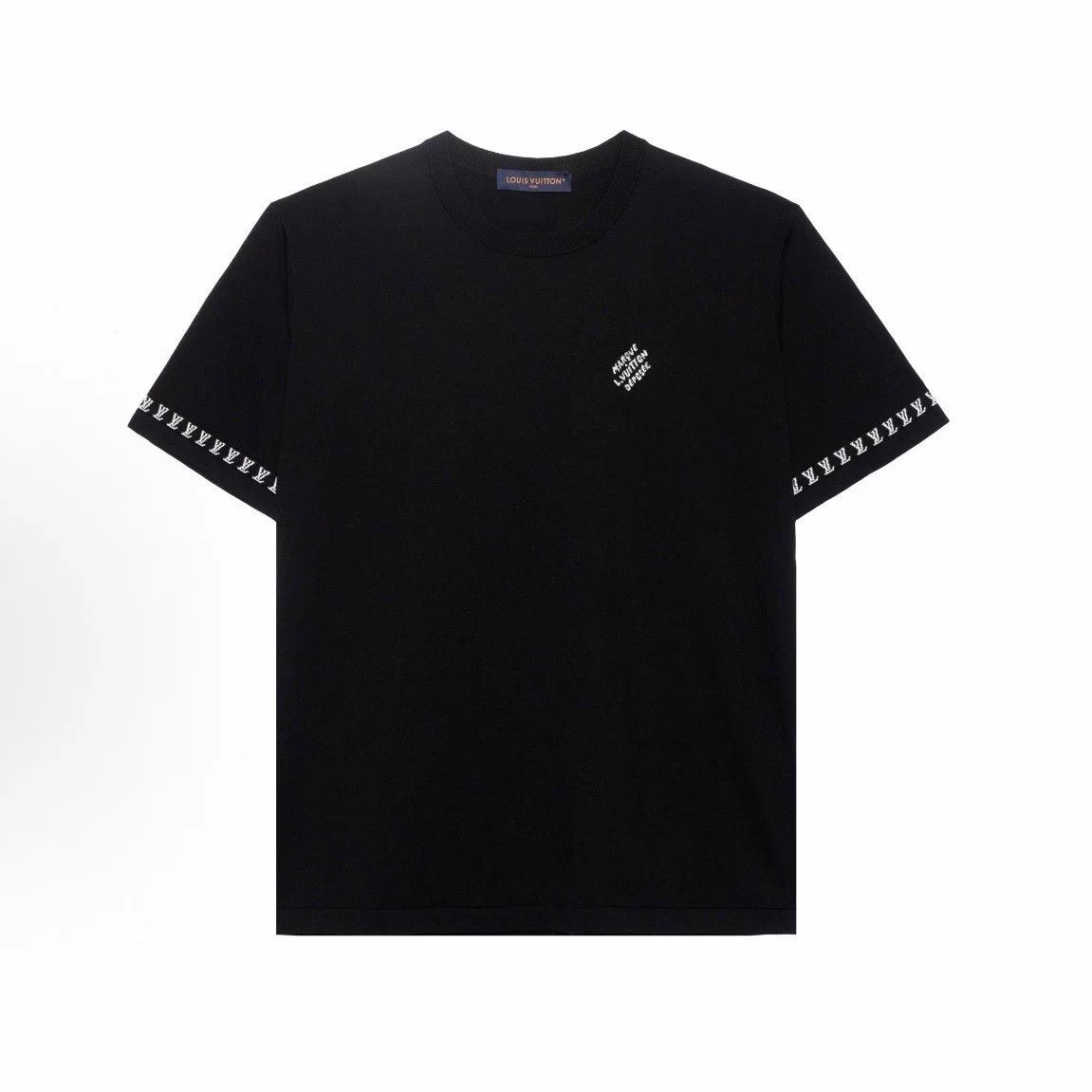 Louis Vuitton LV XS monogram knit short-sleeve T-shirt Size US XS / EU 42 / 0 - 1 Thumbnail