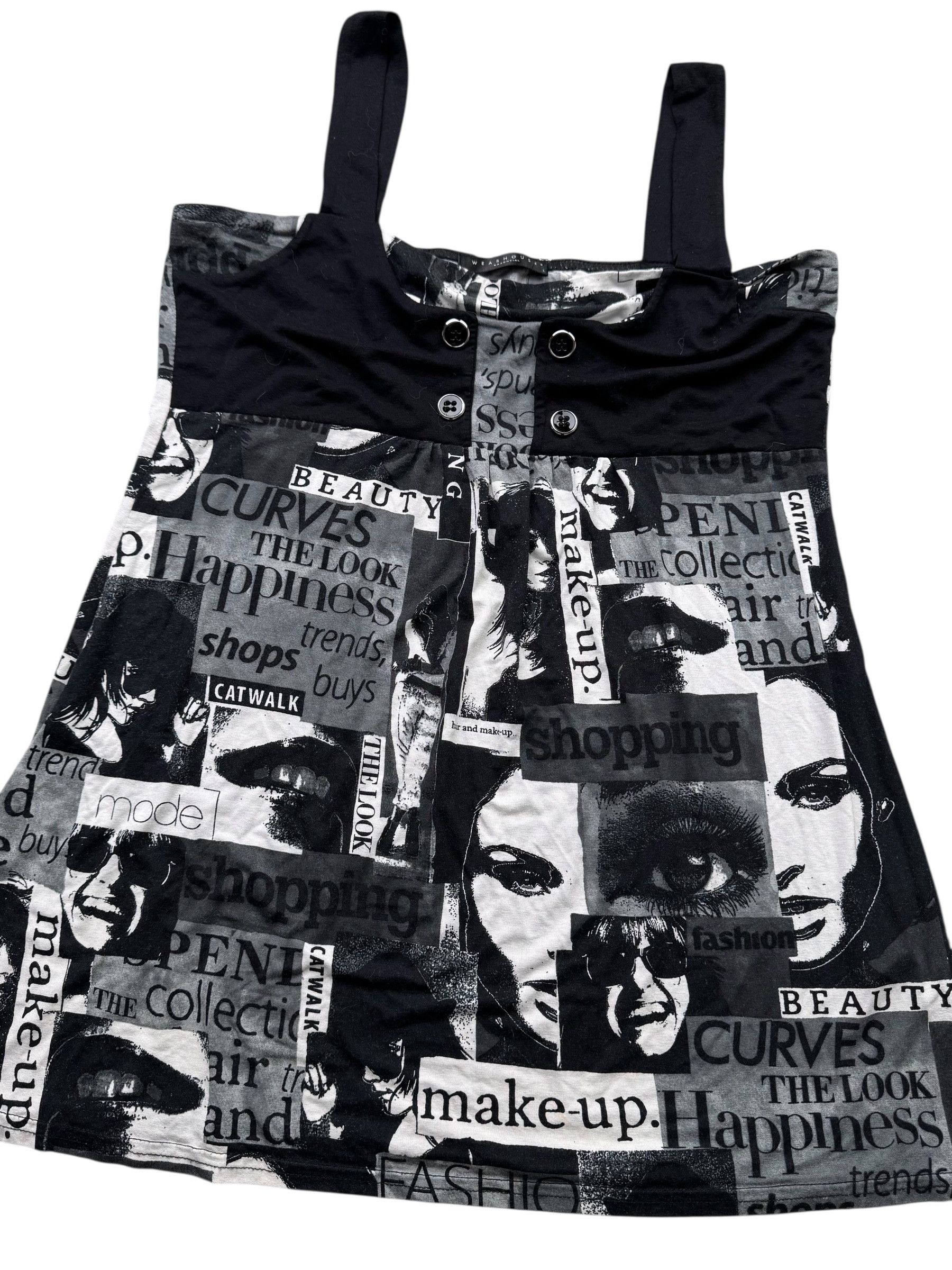 Vintage Vintage Tank Top M48D15(E109)(V98) Size L / US 10 / IT 46 - 2 Thumbnail