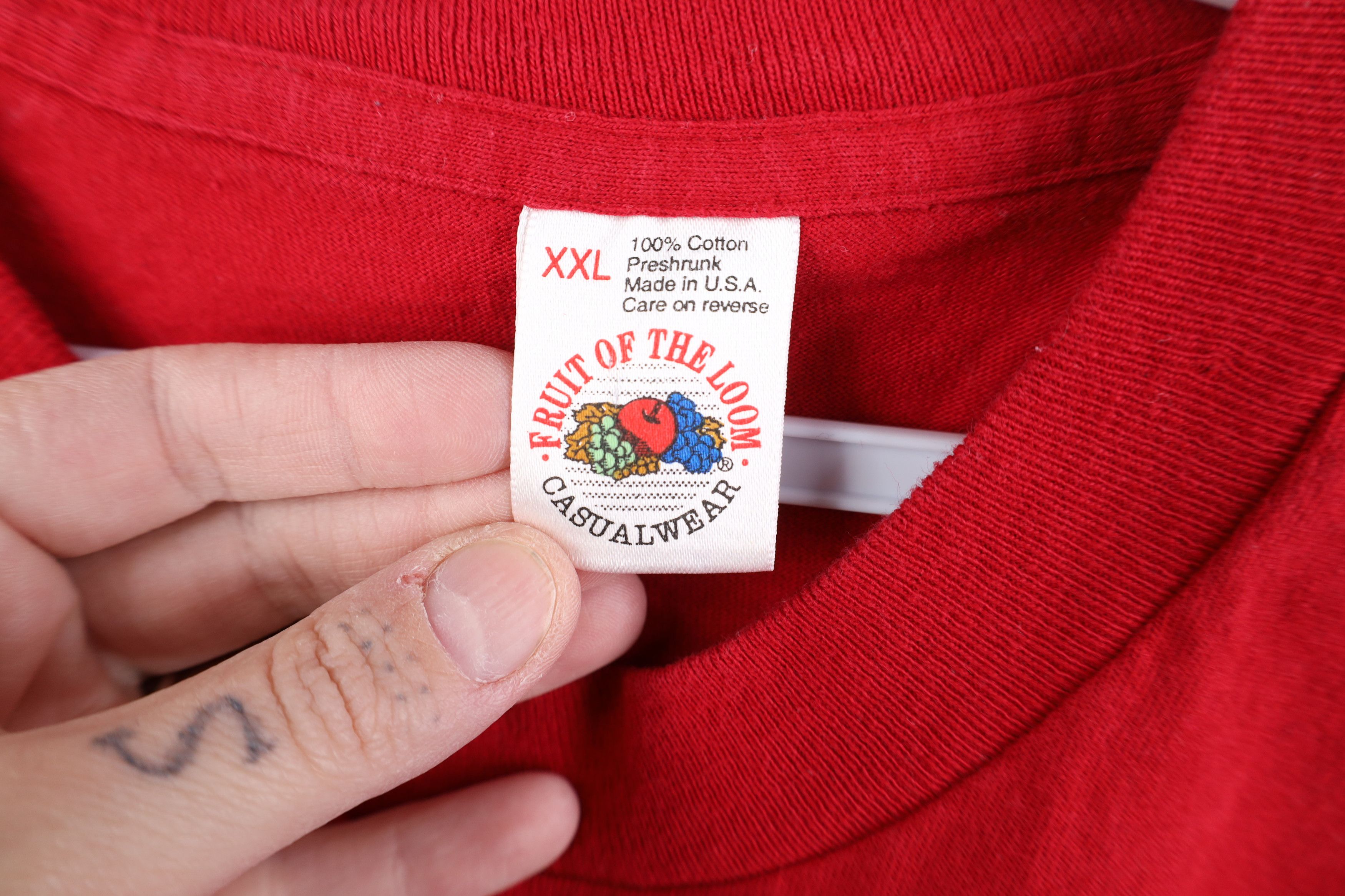 Vintage Vintage 90s Ohio State University Short Sleeve T-Shirt USA Size US XXL / EU 58 / 5 - 9 Thumbnail