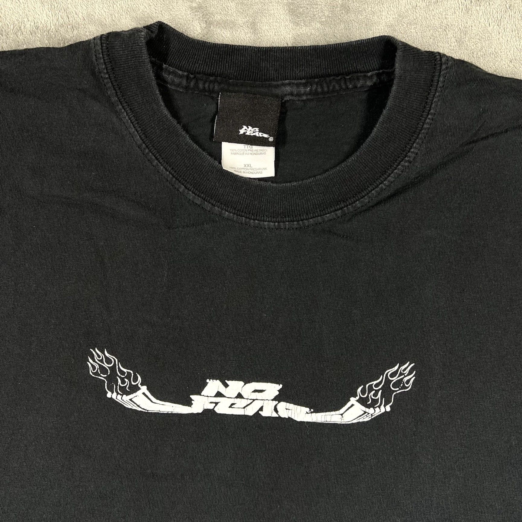 No Fear VINTAGE No Fear Been There Wrecked That Mens 2XL Shirt Black Graphic Print Short Sleeve Crew Neck T-Shirt 90s Y2K Size US XXL / EU 58 / 5 - 6 Thumbnail