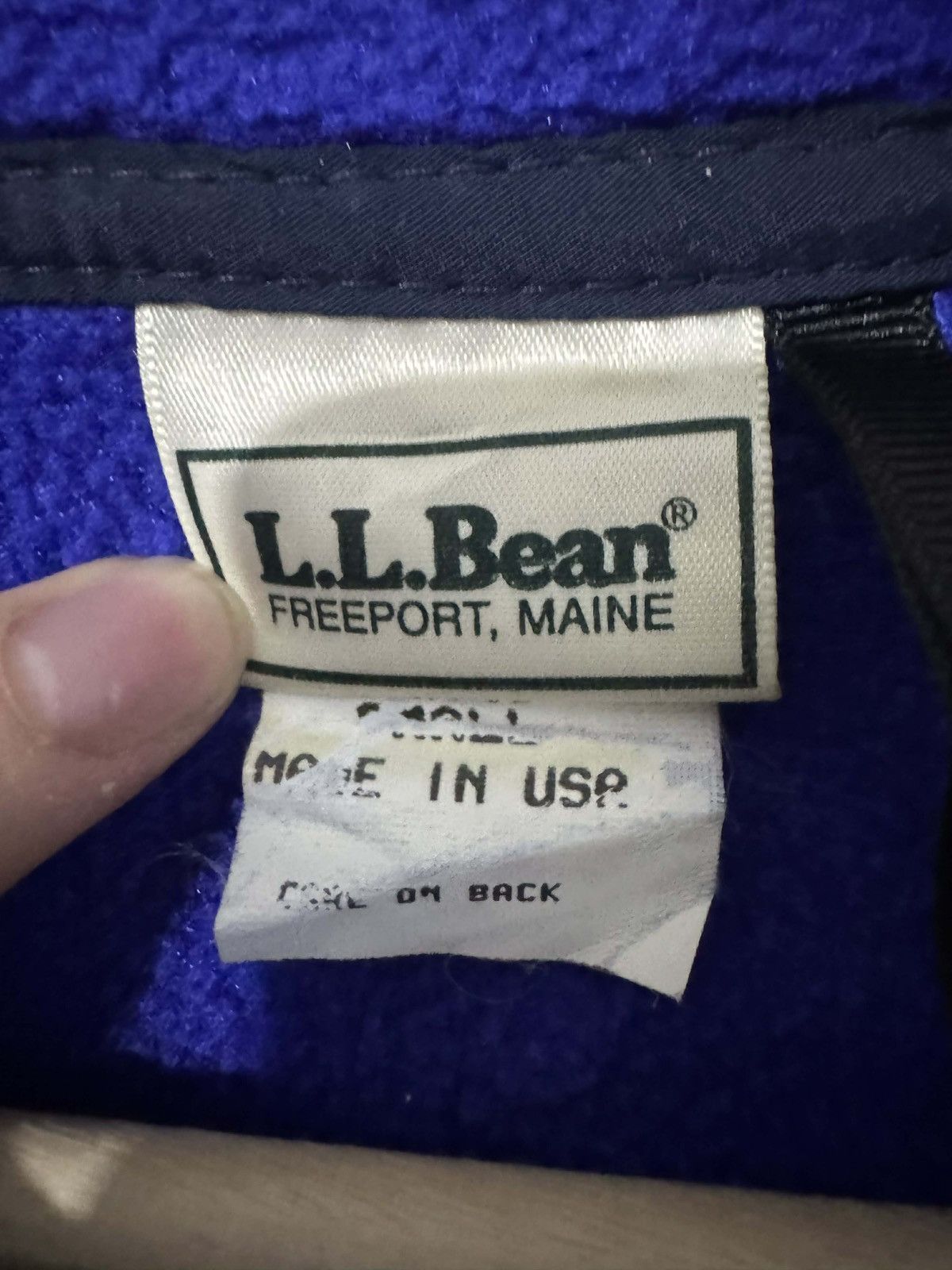 L.L. Bean LL. Bean 00’s purple fleece jacket Size US S / EU 44-46 / 1 - 3 Thumbnail