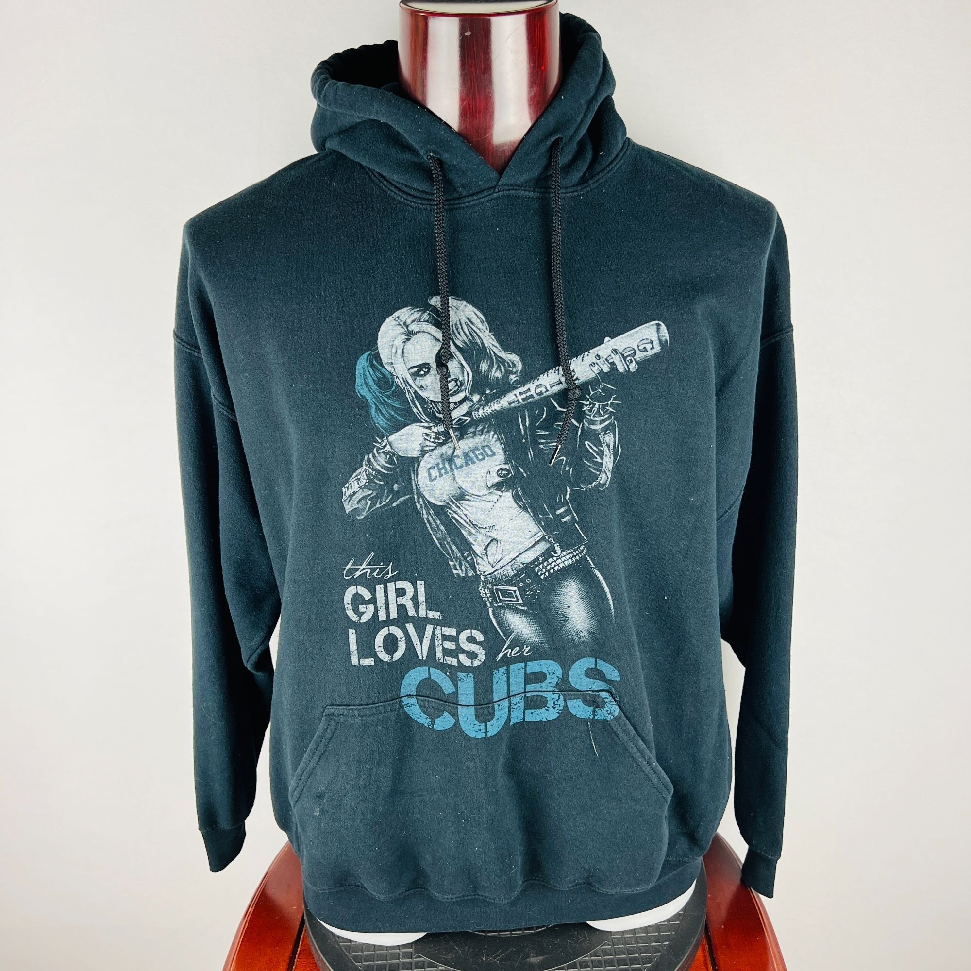 Other Harley Quinn This Girl Loves The Cubs XL Hoodie Pullover Size XL / US 12-14 / IT 48-50 - 1 Thumbnail