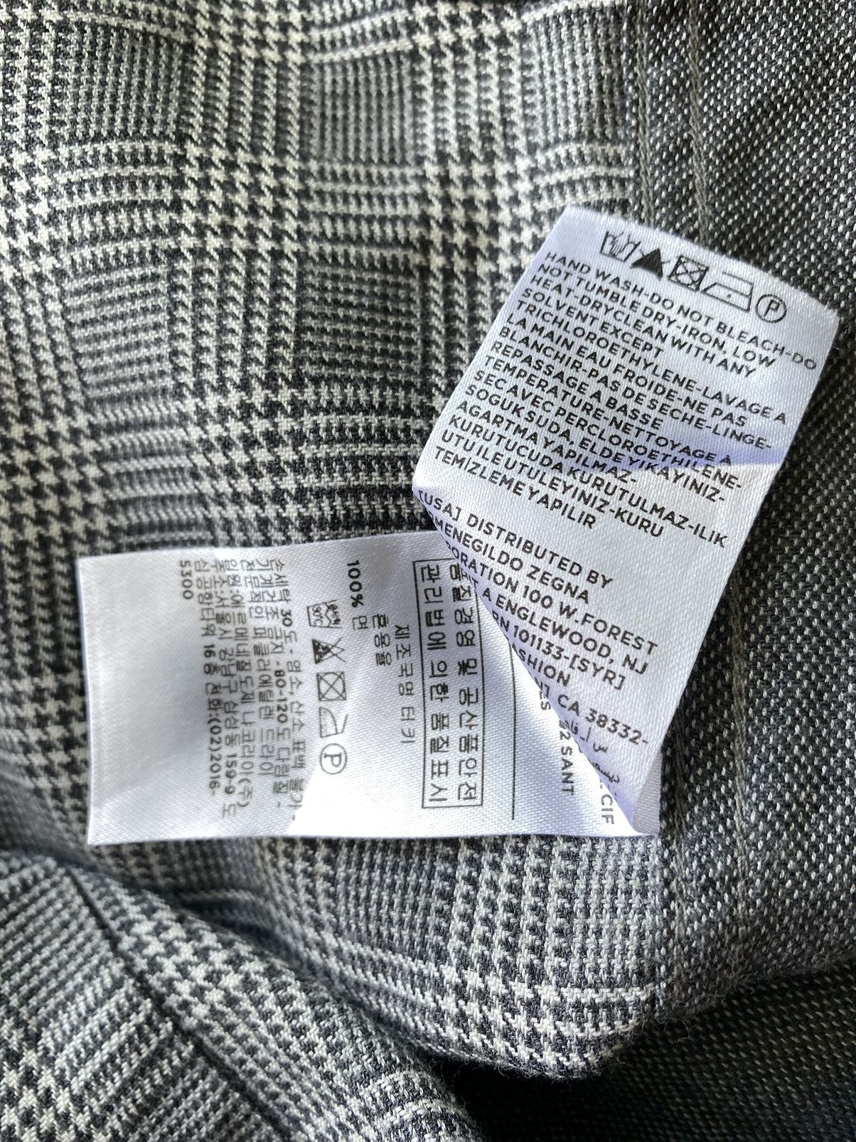 Ermenegildo Zegna Ermenegildo Zegna Sport Checkered Plaid Button Up Shirt Size US M / EU 48-50 / 2 - 9 Thumbnail