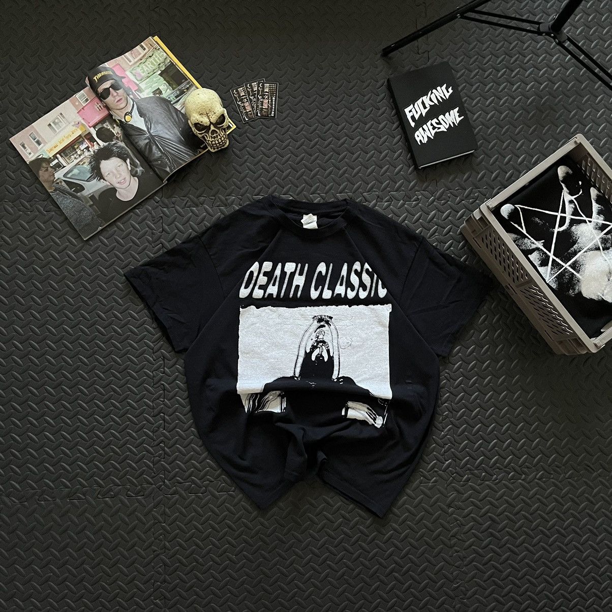 Death Grips T SHIRT DEATH CLASSIC DEATH GRIPS Size US L / EU 52-54 / 3 - 1 Thumbnail