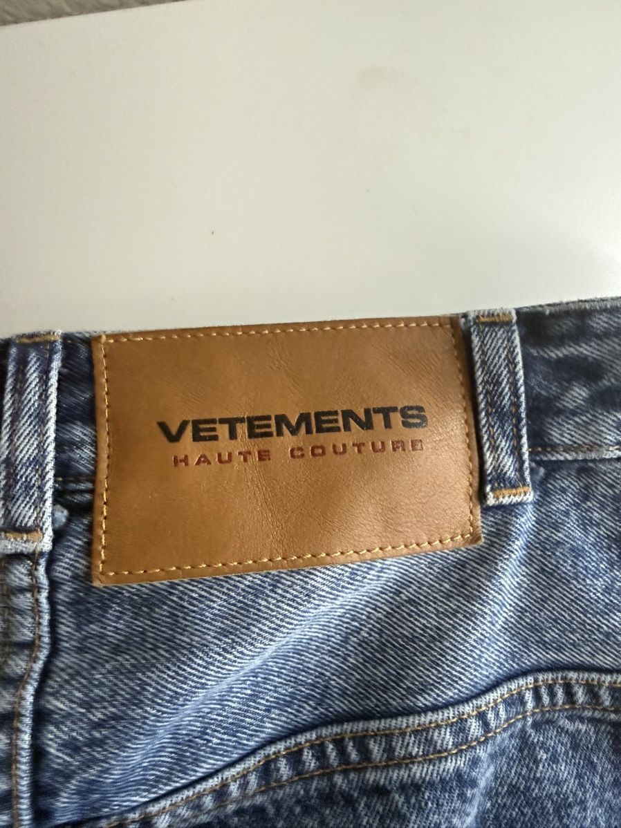 Vetements Mini Denim Vetements skirt Size 25" / US 0 / IT 36 - 3 Thumbnail