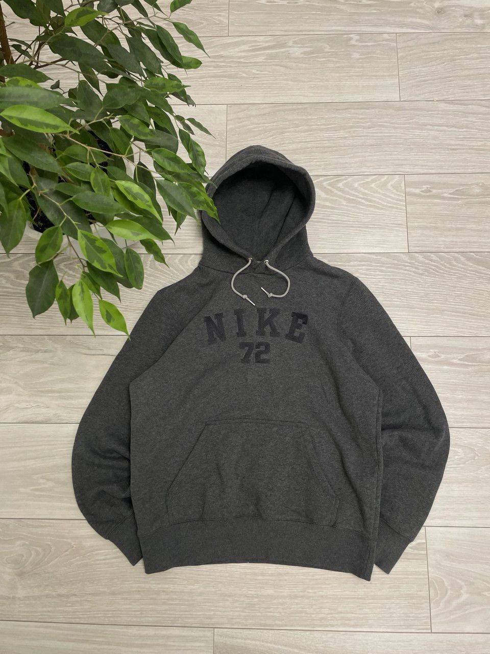 Japanese Brand × Nike × Vintage Vintage Nike Big Logo Baggy Hoodie Y2K Size US L / EU 52-54 / 3 - 1 Thumbnail