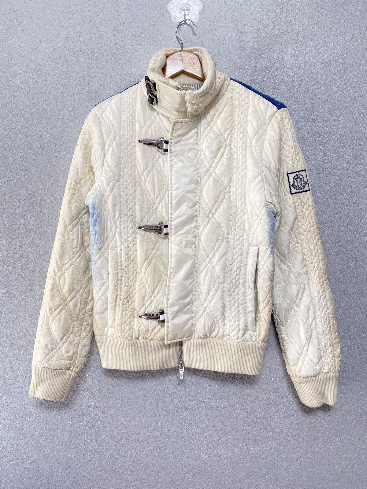 Moncler Moncler gamme bleu puffer steel clipper jacket (J3) Size S / US 4 / IT 40 - 16 Thumbnail